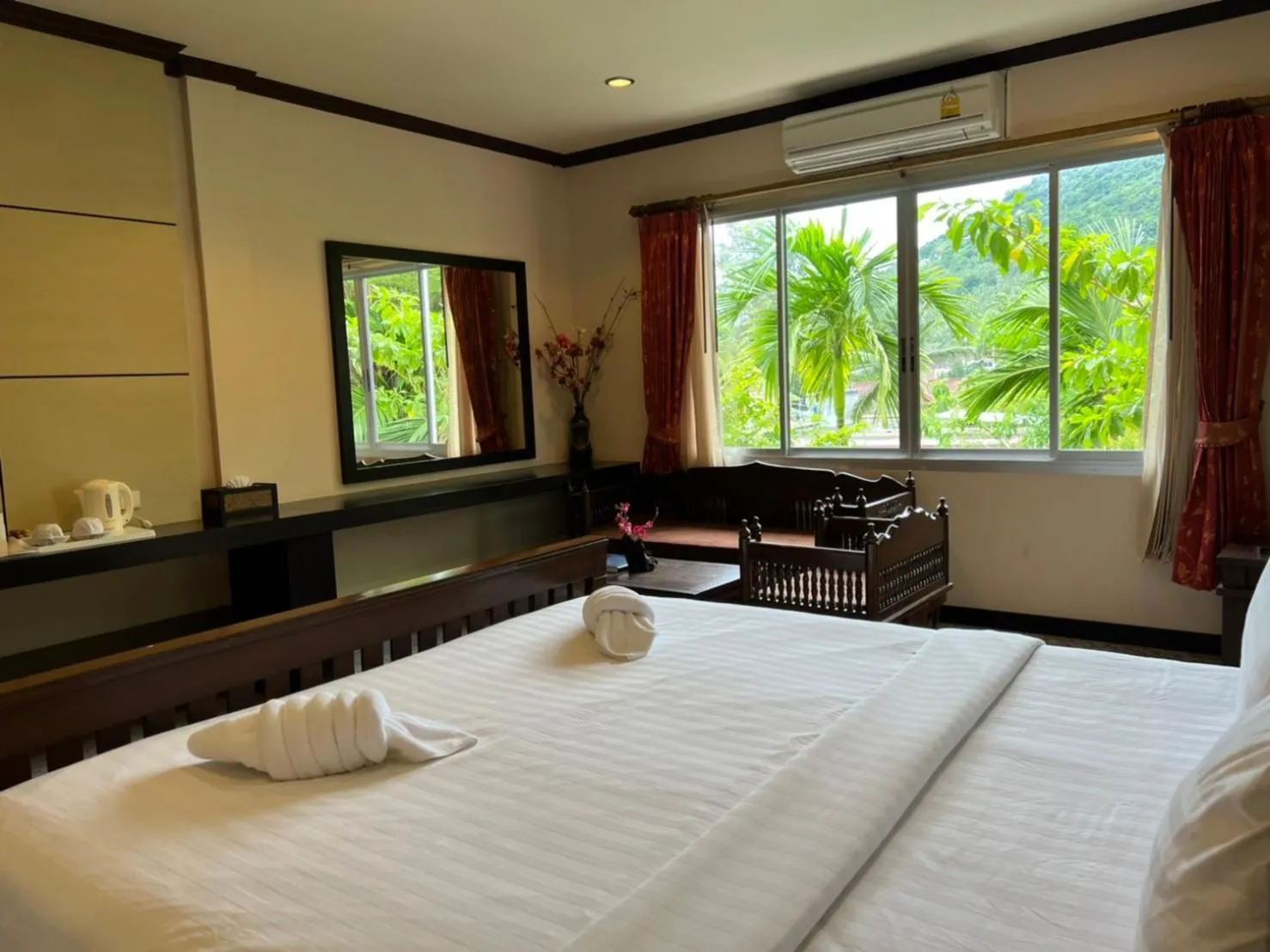 Bed in Lotus Paradise Resort - SHA PLUS