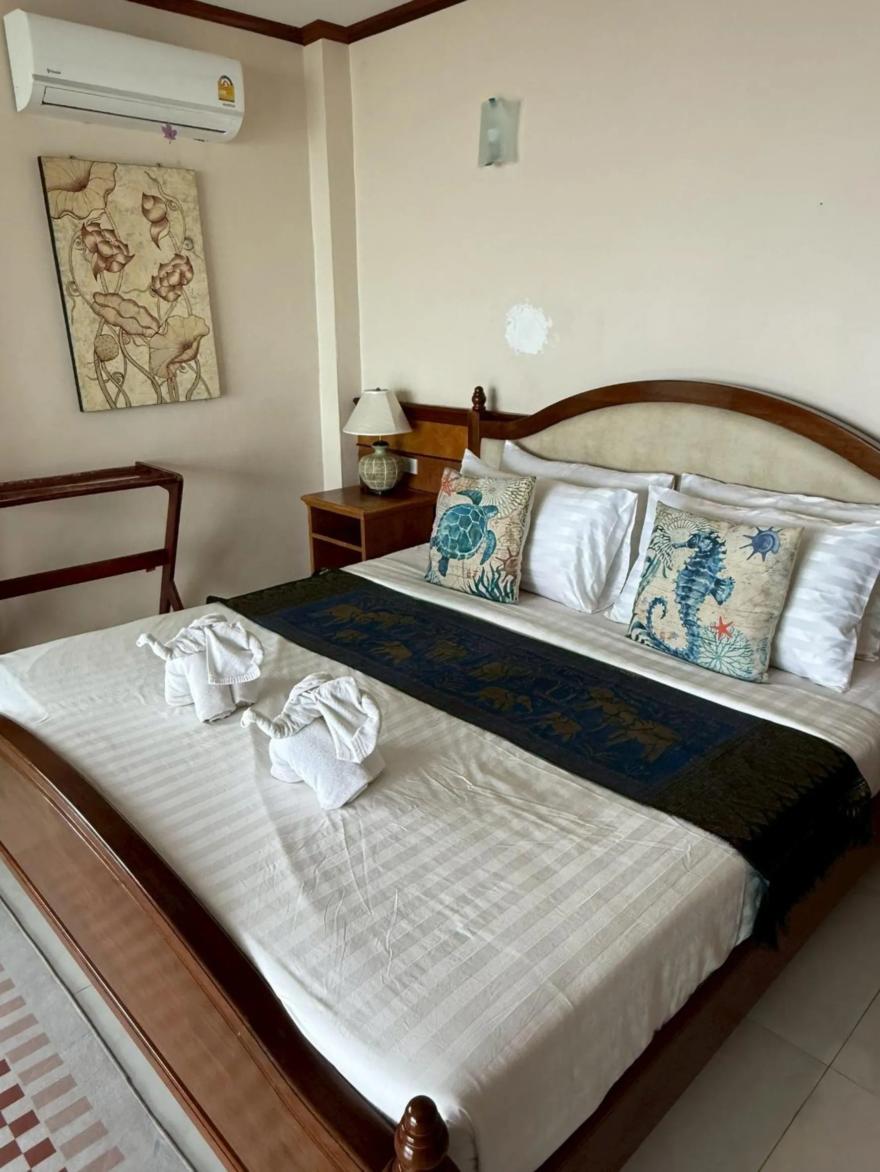 Bed in Lotus Paradise Resort - SHA PLUS