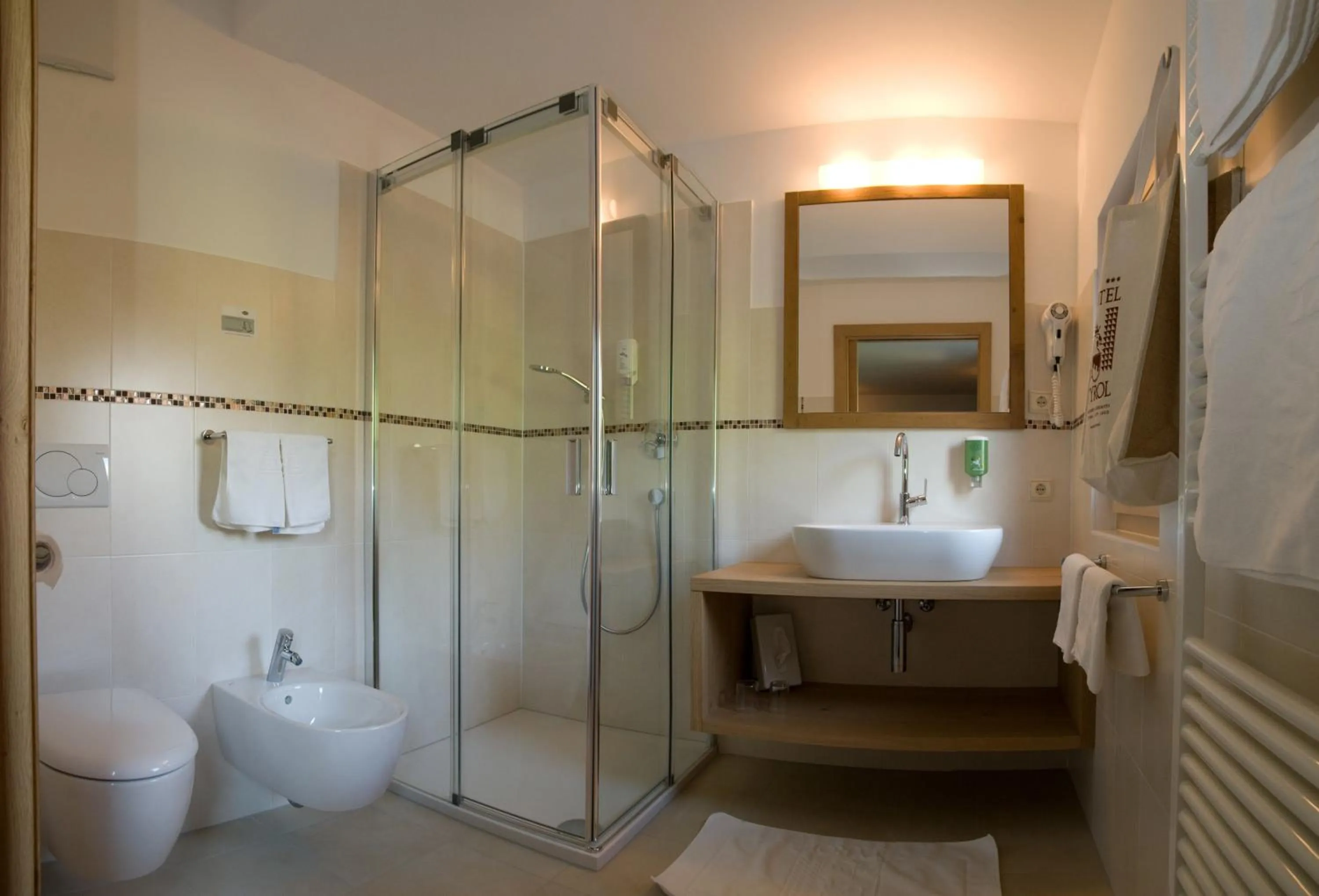 Shower in Parc Hotel Tyrol