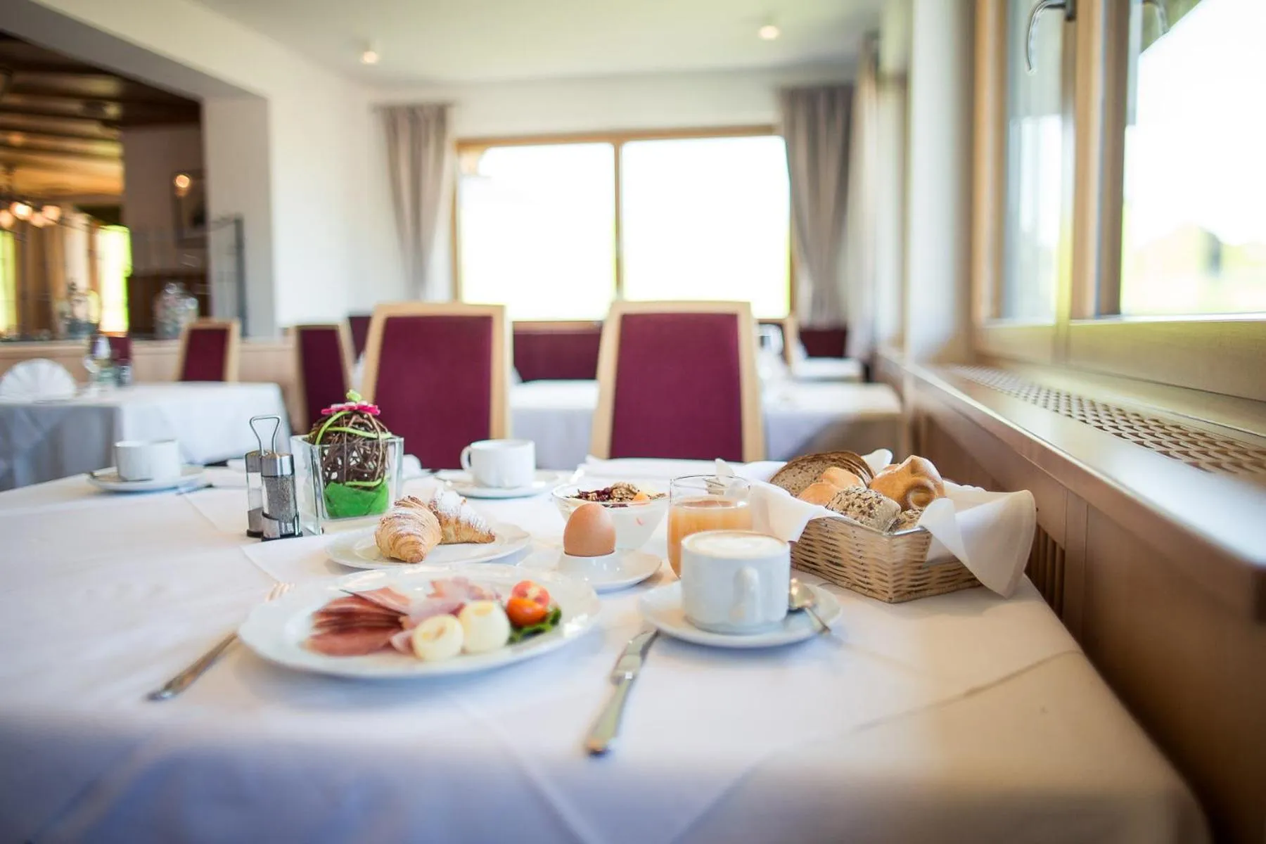 Breakfast in Parc Hotel Tyrol