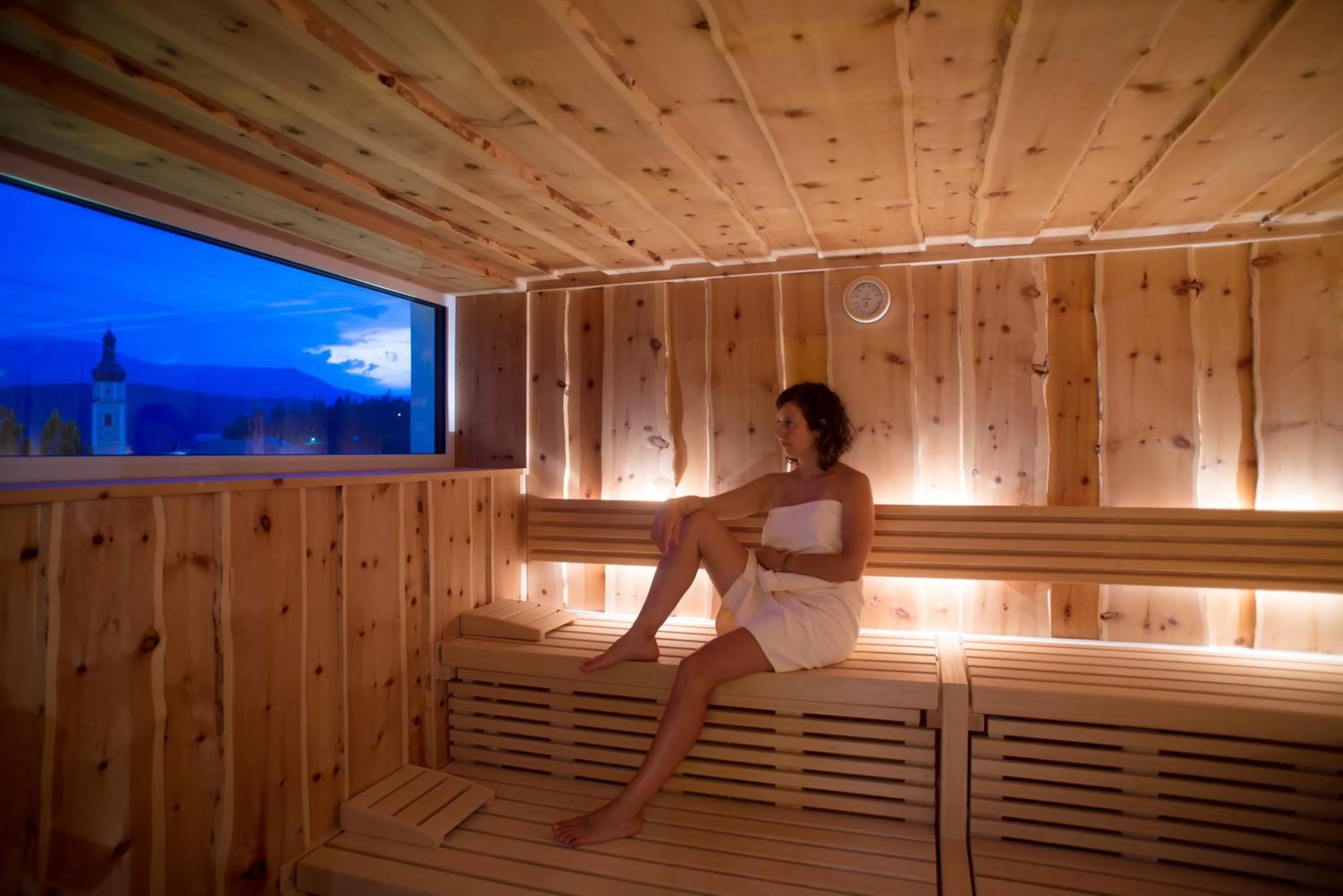 Sauna in Parc Hotel Tyrol
