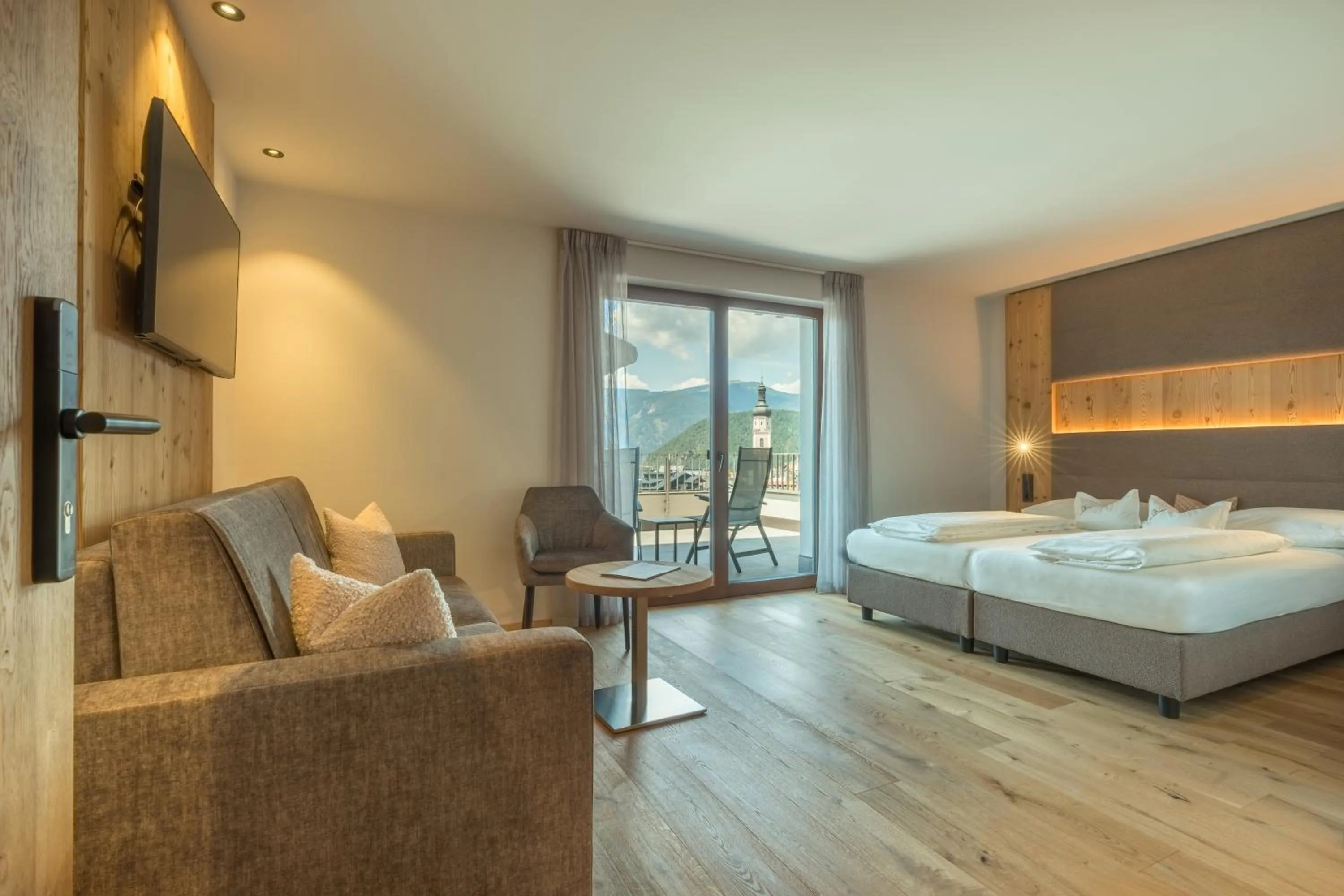 Bed in Parc Hotel Tyrol