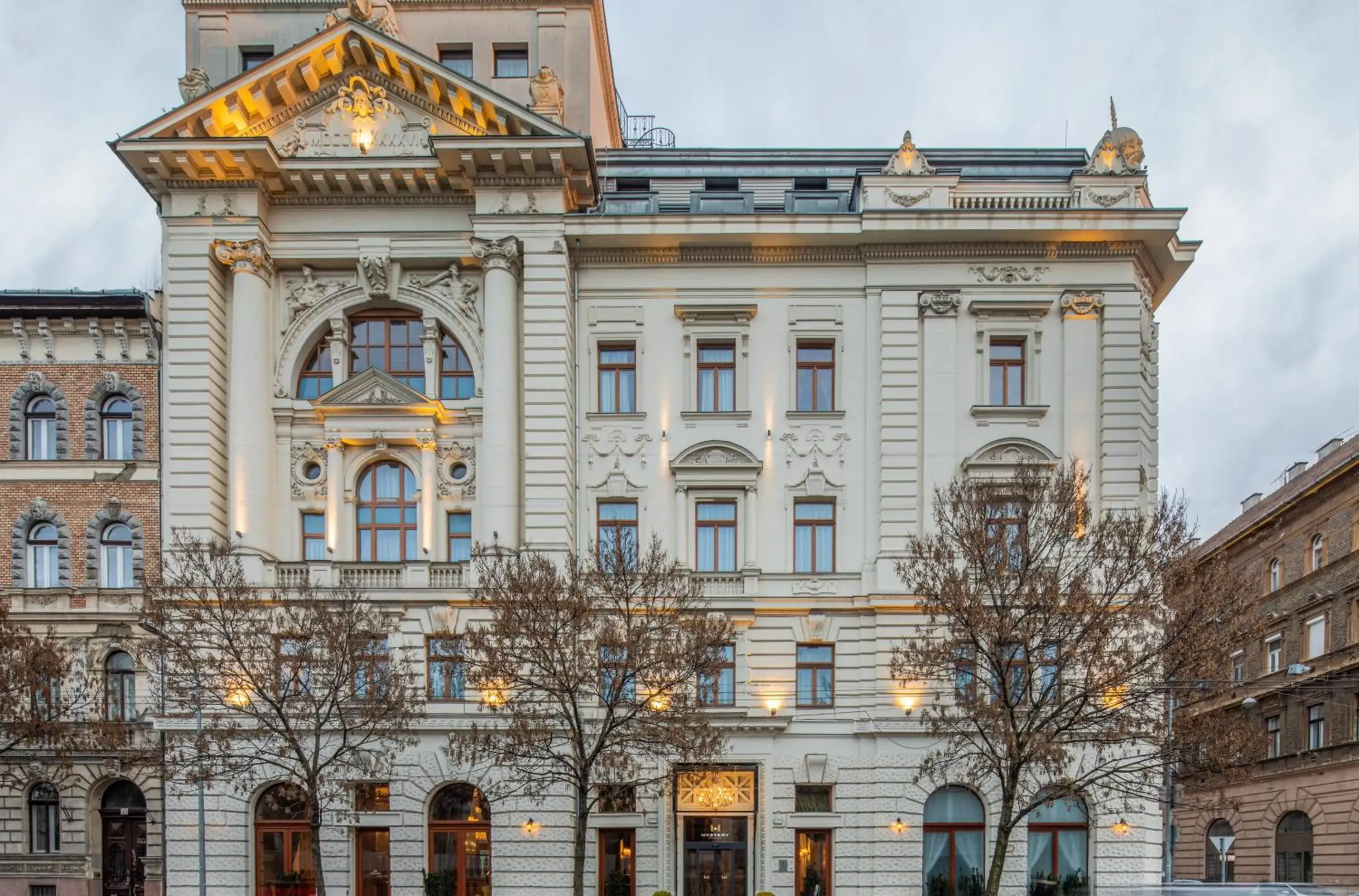 Property building in Mystery Hotel Budapest, Preferred Hotels & Resorts Property building in Mystery Hotel Budapest, Preferred Hotels & Resorts