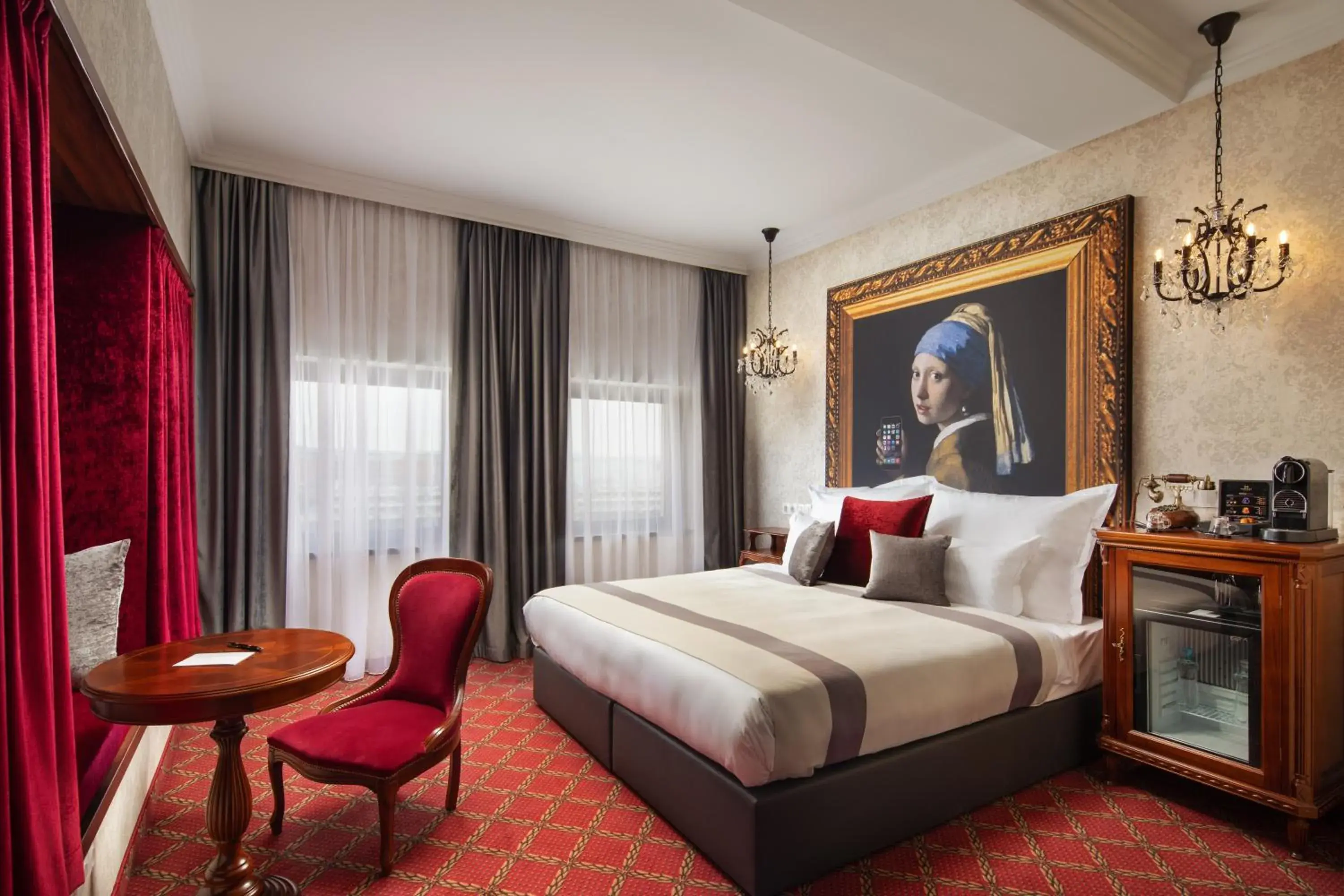 Superior King Room in Mystery Hotel Budapest, Preferred Hotels & Resorts Superior King Room in Mystery Hotel Budapest, Preferred Hotels & Resorts