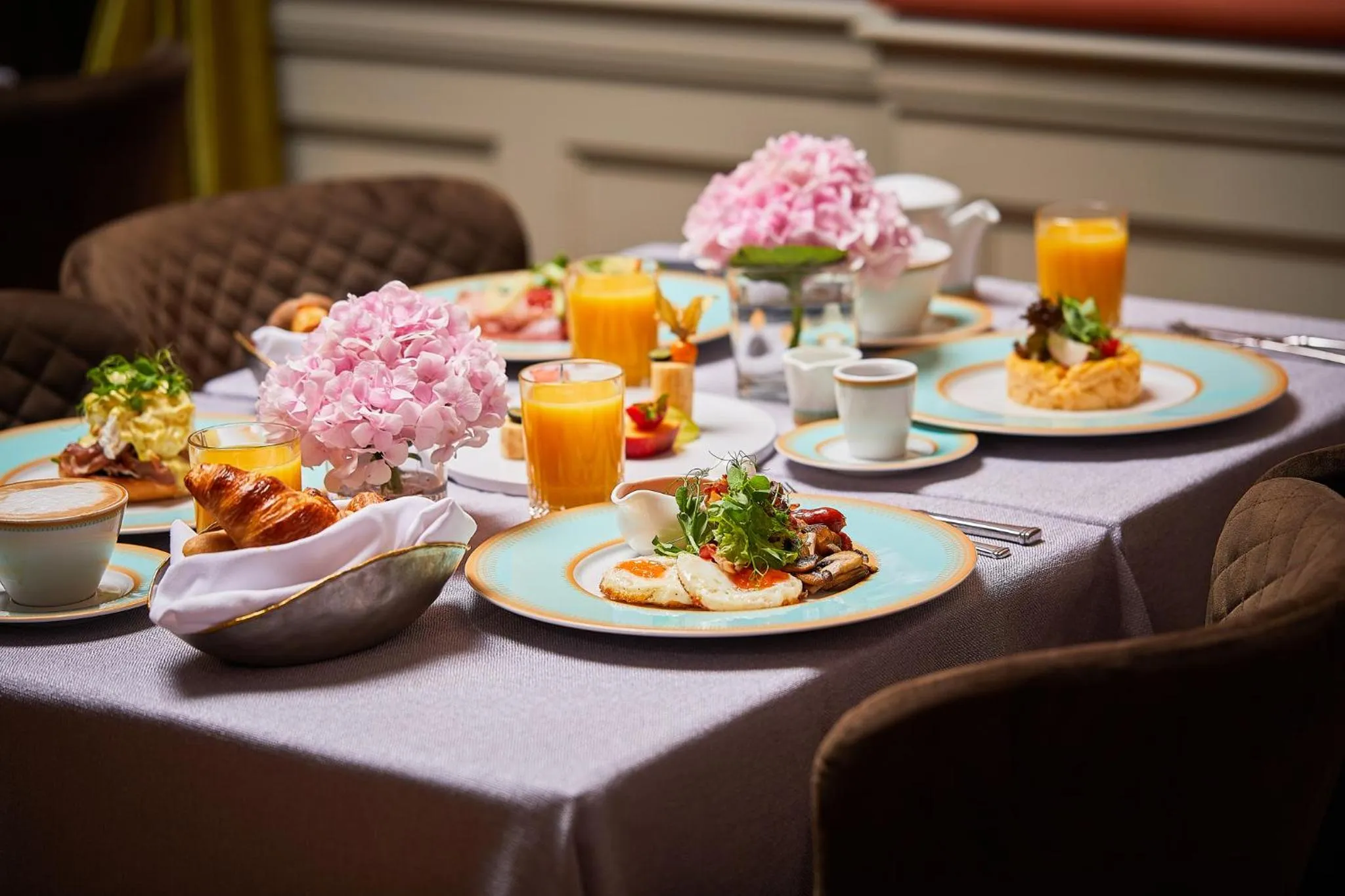 Breakfast in Mystery Hotel Budapest, Preferred Hotels & Resorts