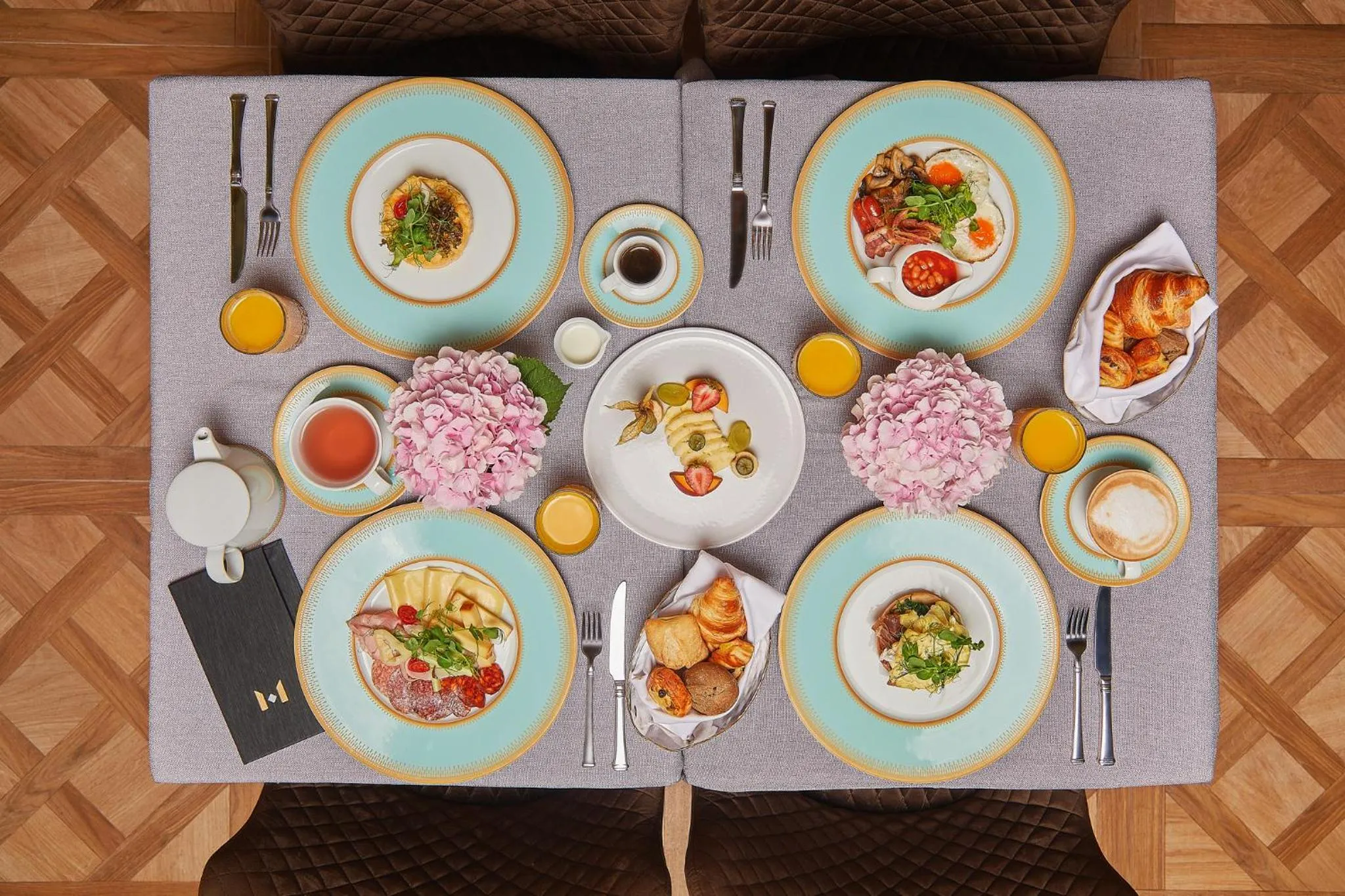 Buffet breakfast in Mystery Hotel Budapest, Preferred Hotels & Resorts