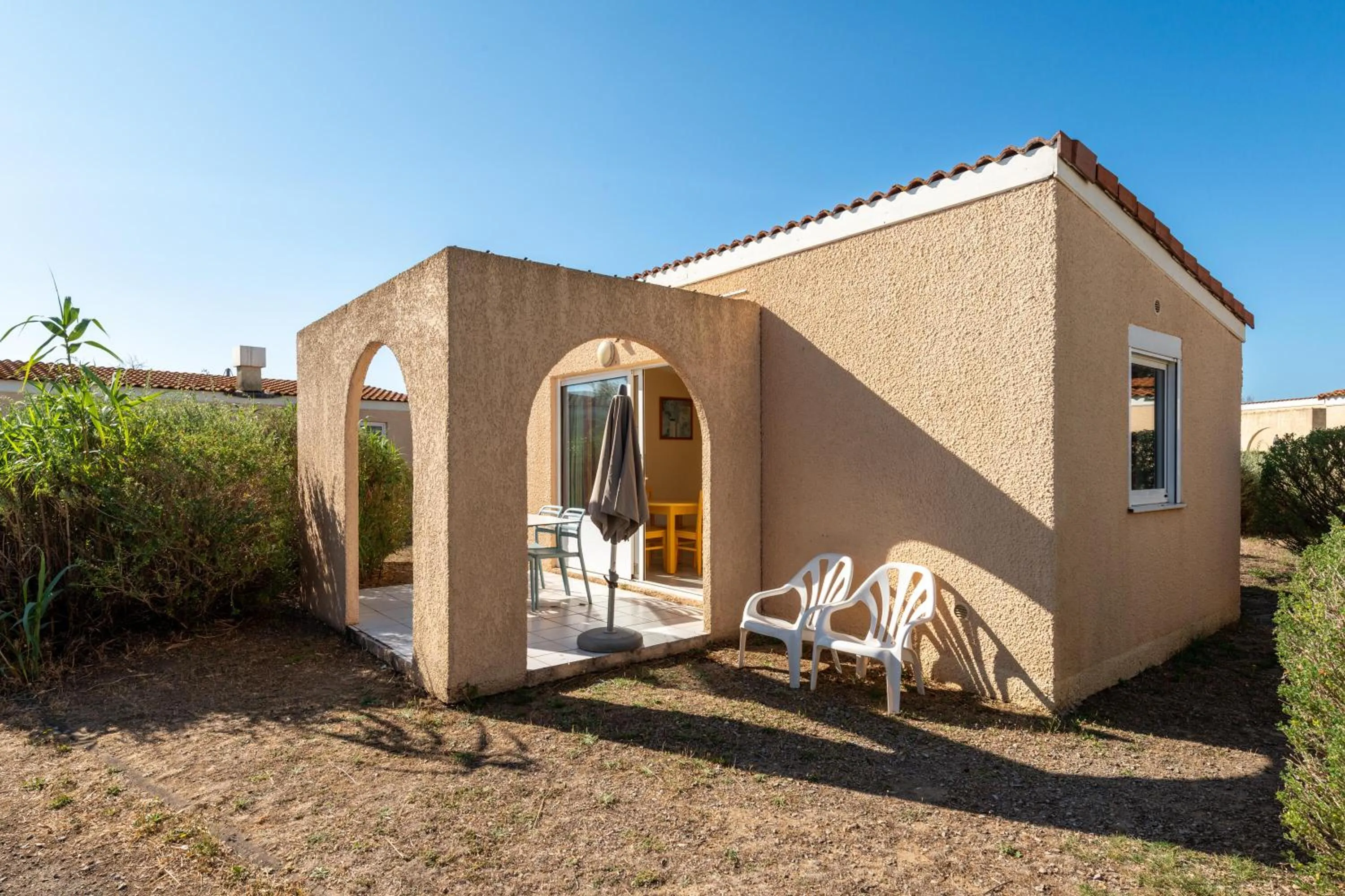 Patio in Belambra Clubs Résidence Gruissan - Les Ayguades