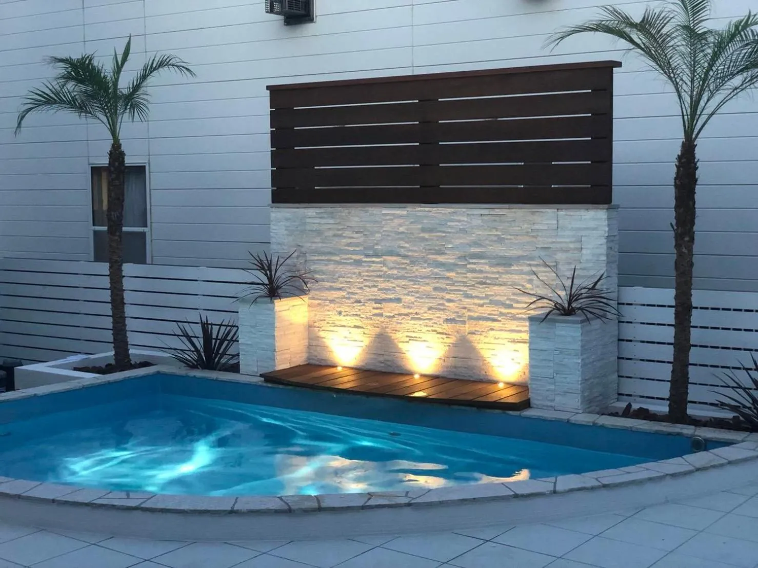 Pool view in KIYAZA RESORT Kamakura