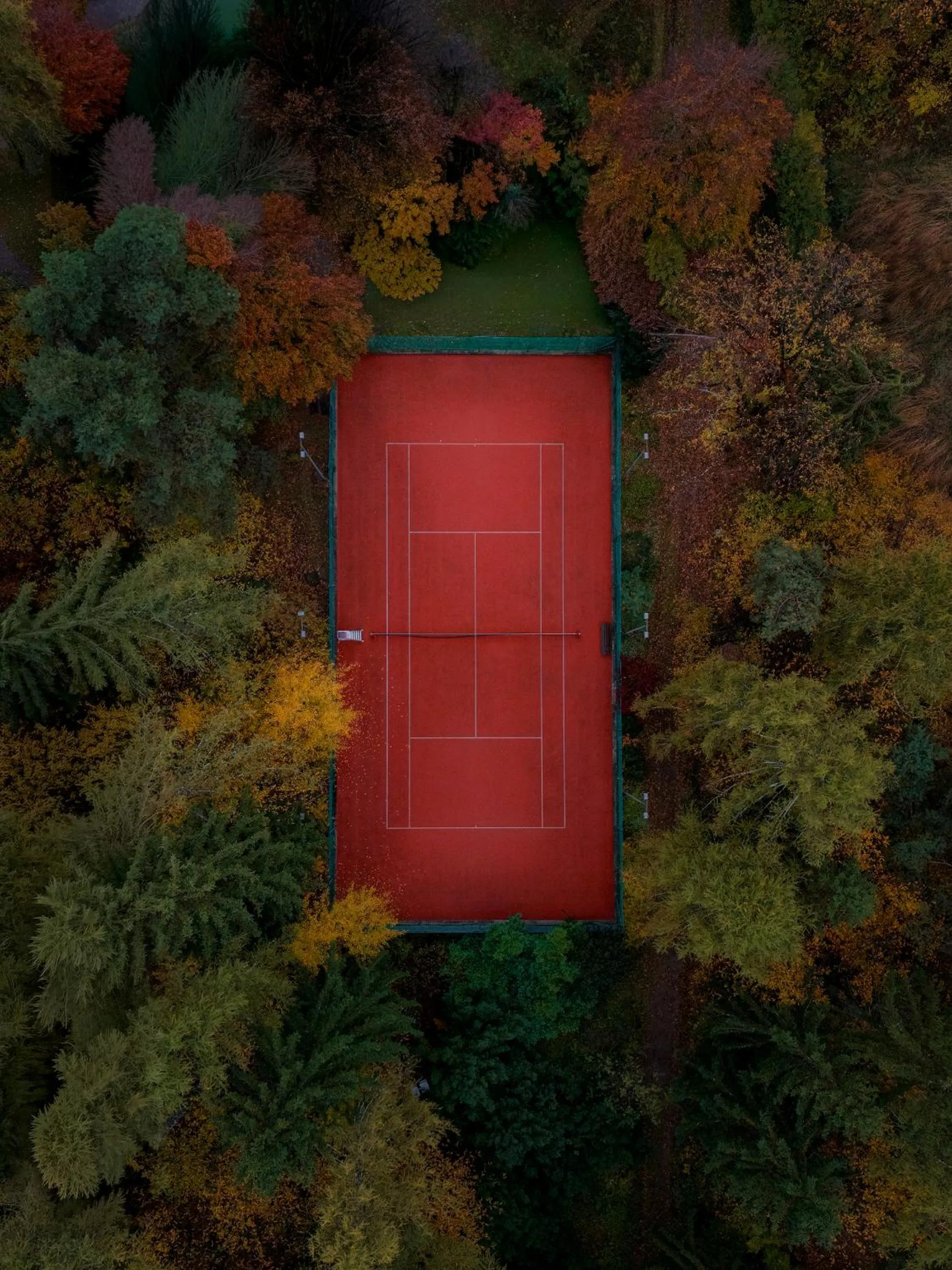 Tennis court in Hotel Der Waldhof