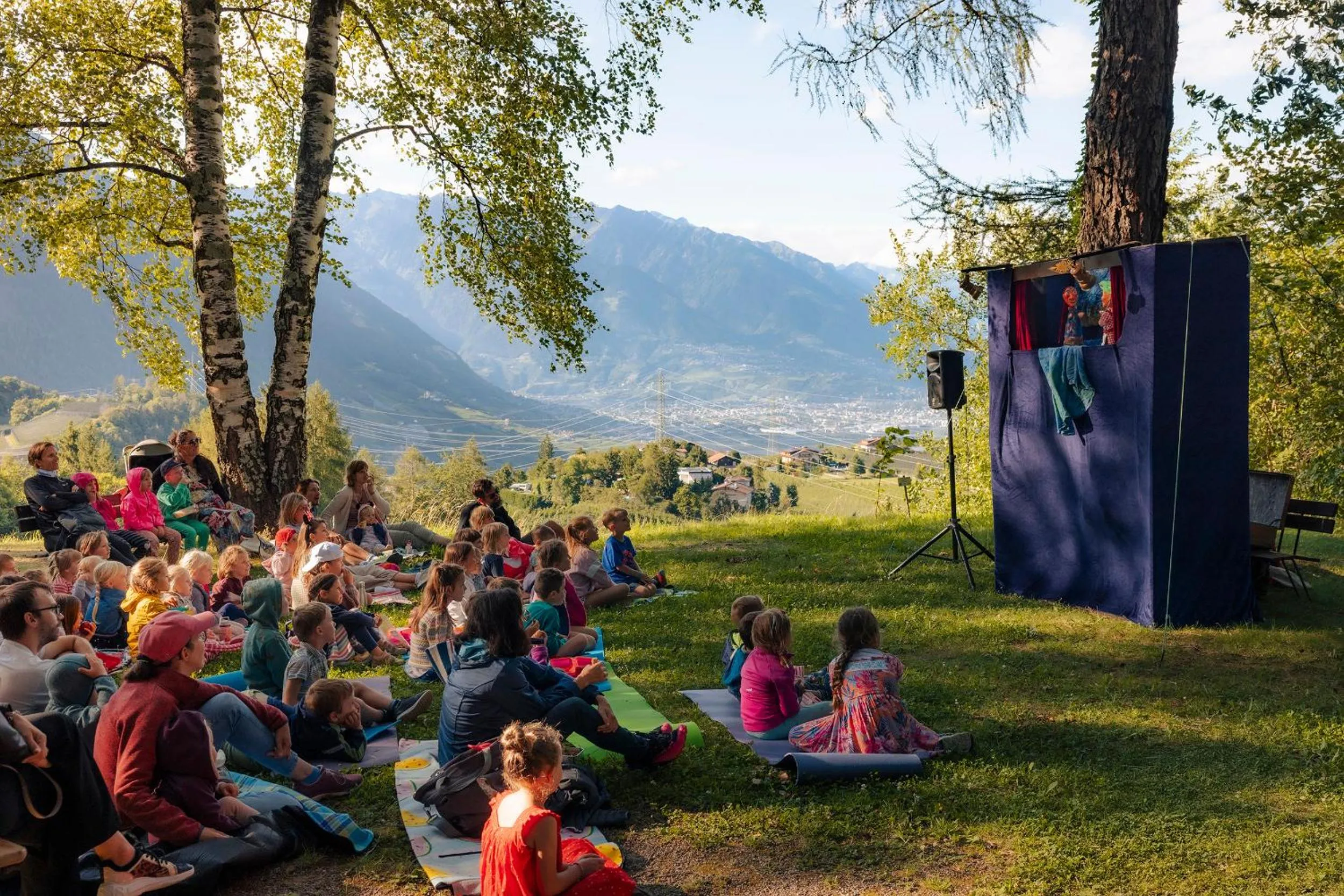 Garden in Hotel Der Waldhof