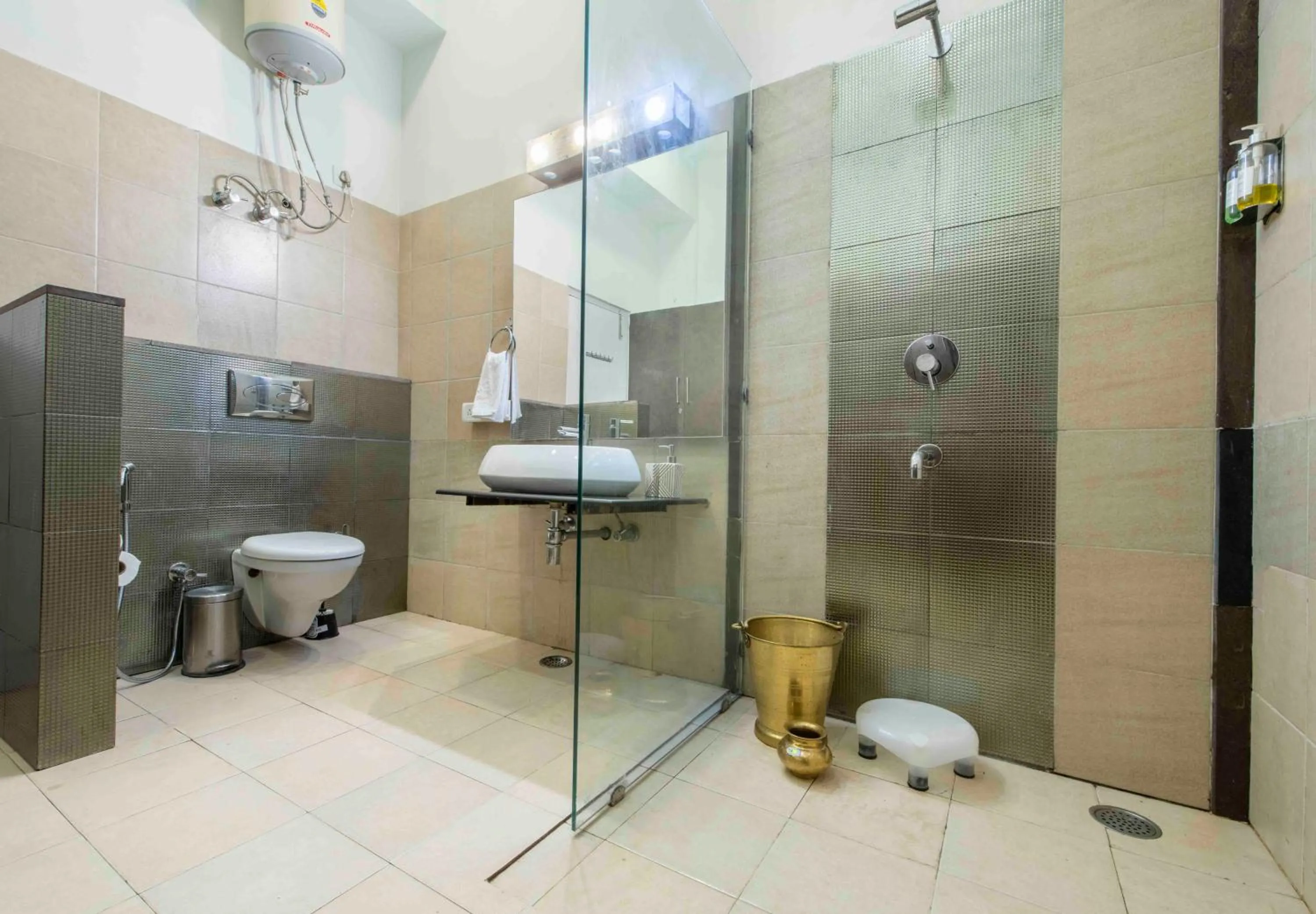 Bathroom in Seclude Ramgarh Cliff's edge