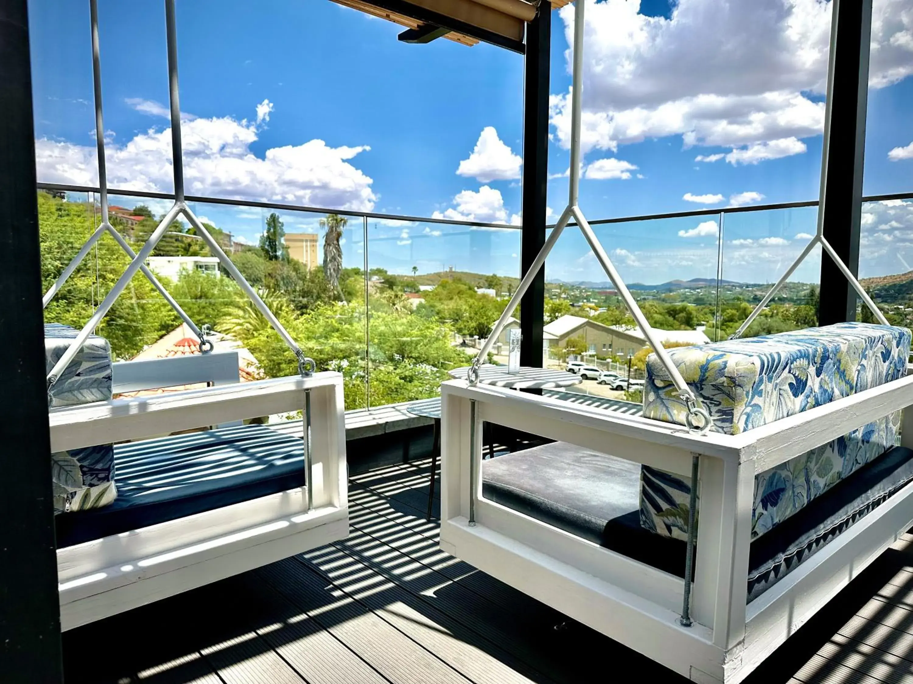 View (from property/room), Bed in The Weinberg Windhoek View (from property/room), Bed in The Weinberg Windhoek