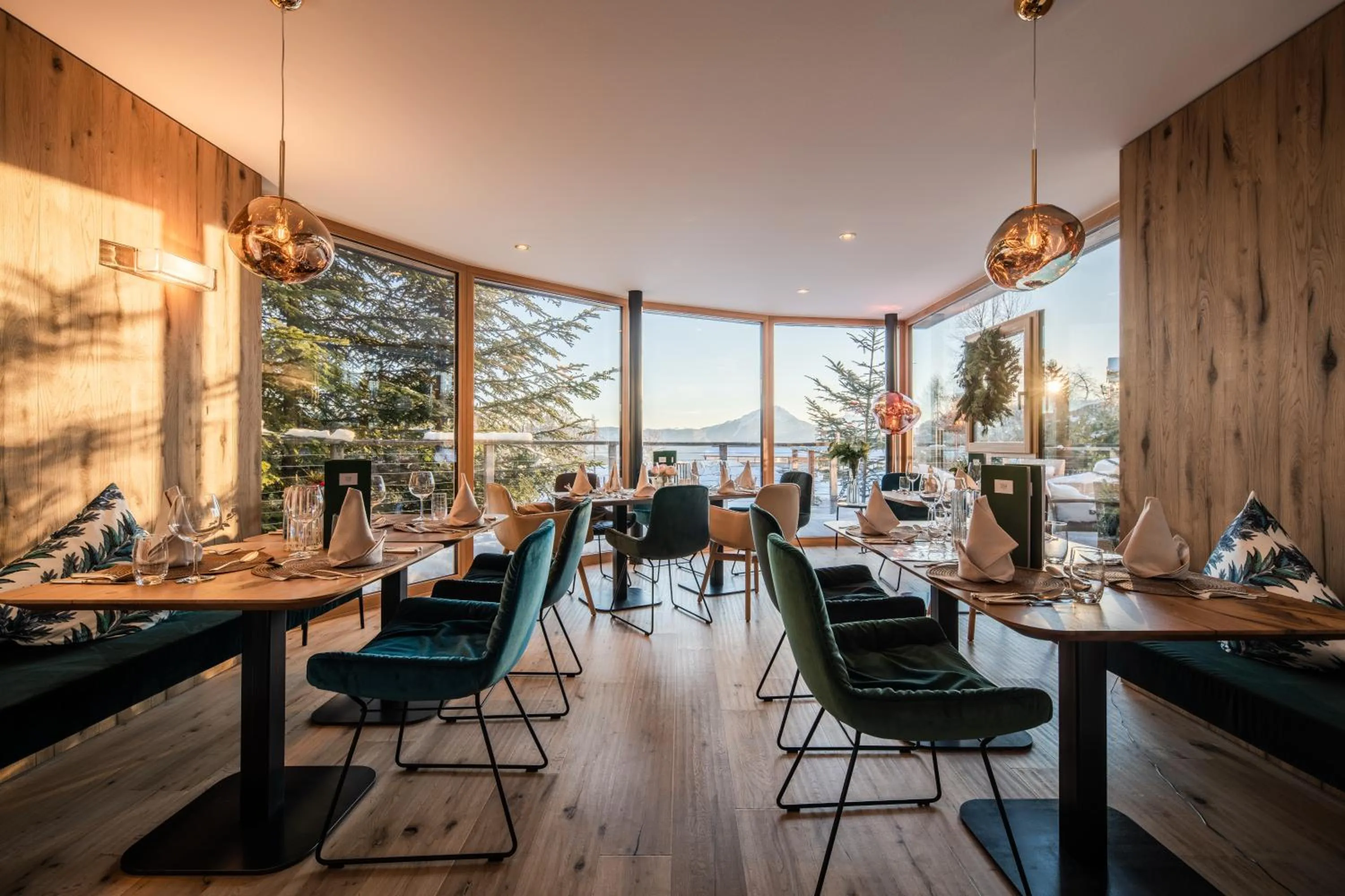 Restaurant/places to eat in Hotel Hirzer 2781