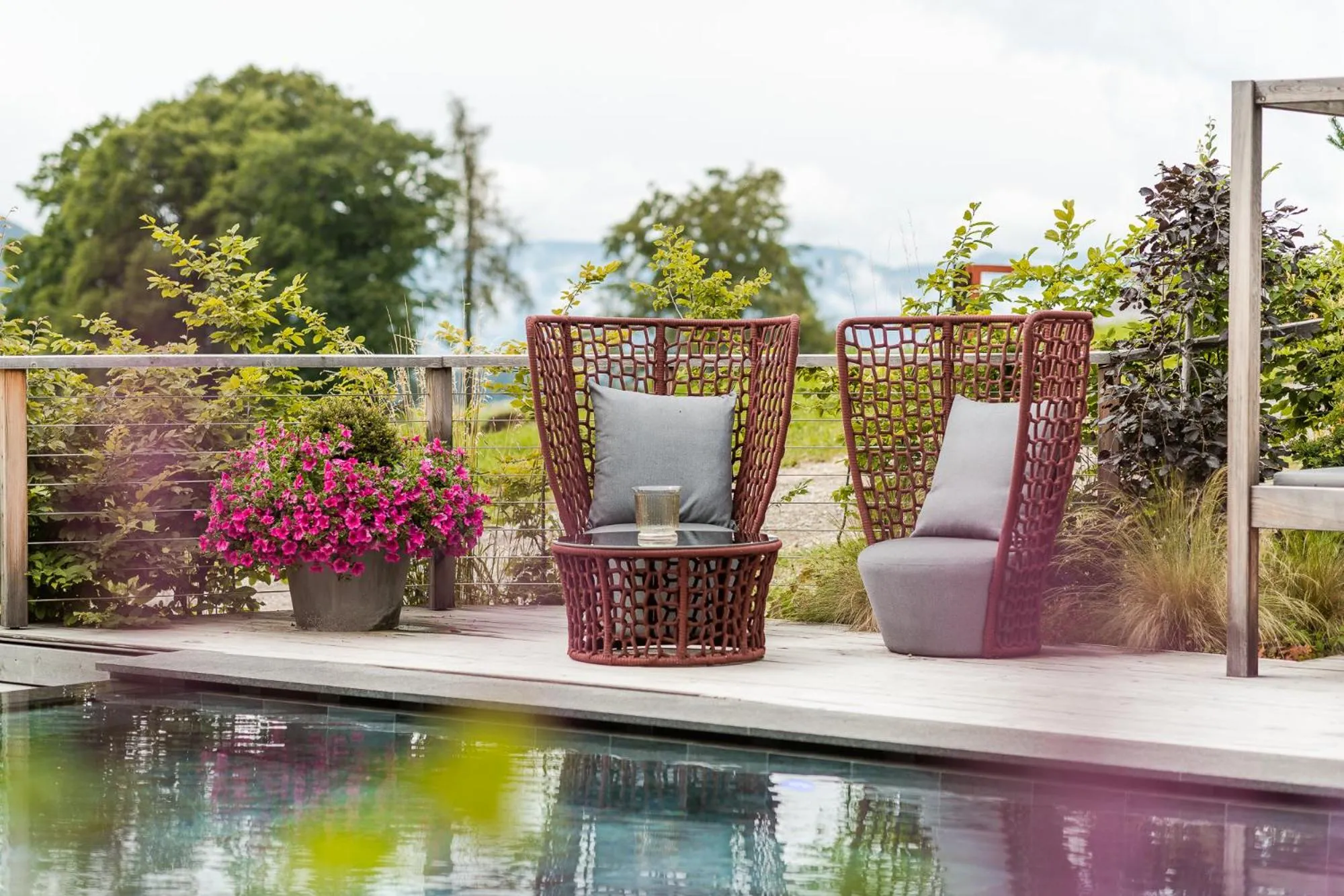 Swimming pool in Hotel Hirzer 2781