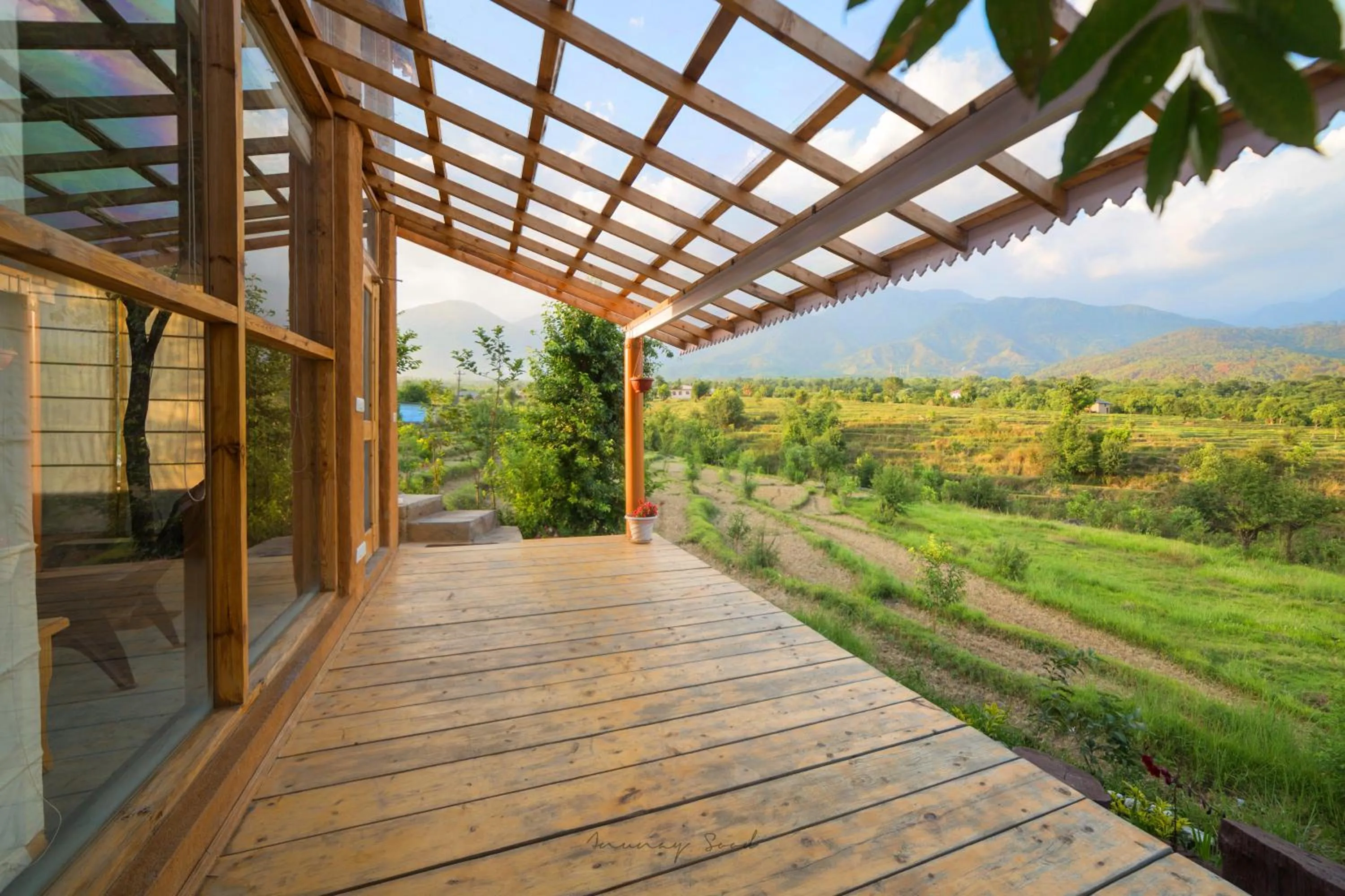 Natural landscape in Seclude Palampur