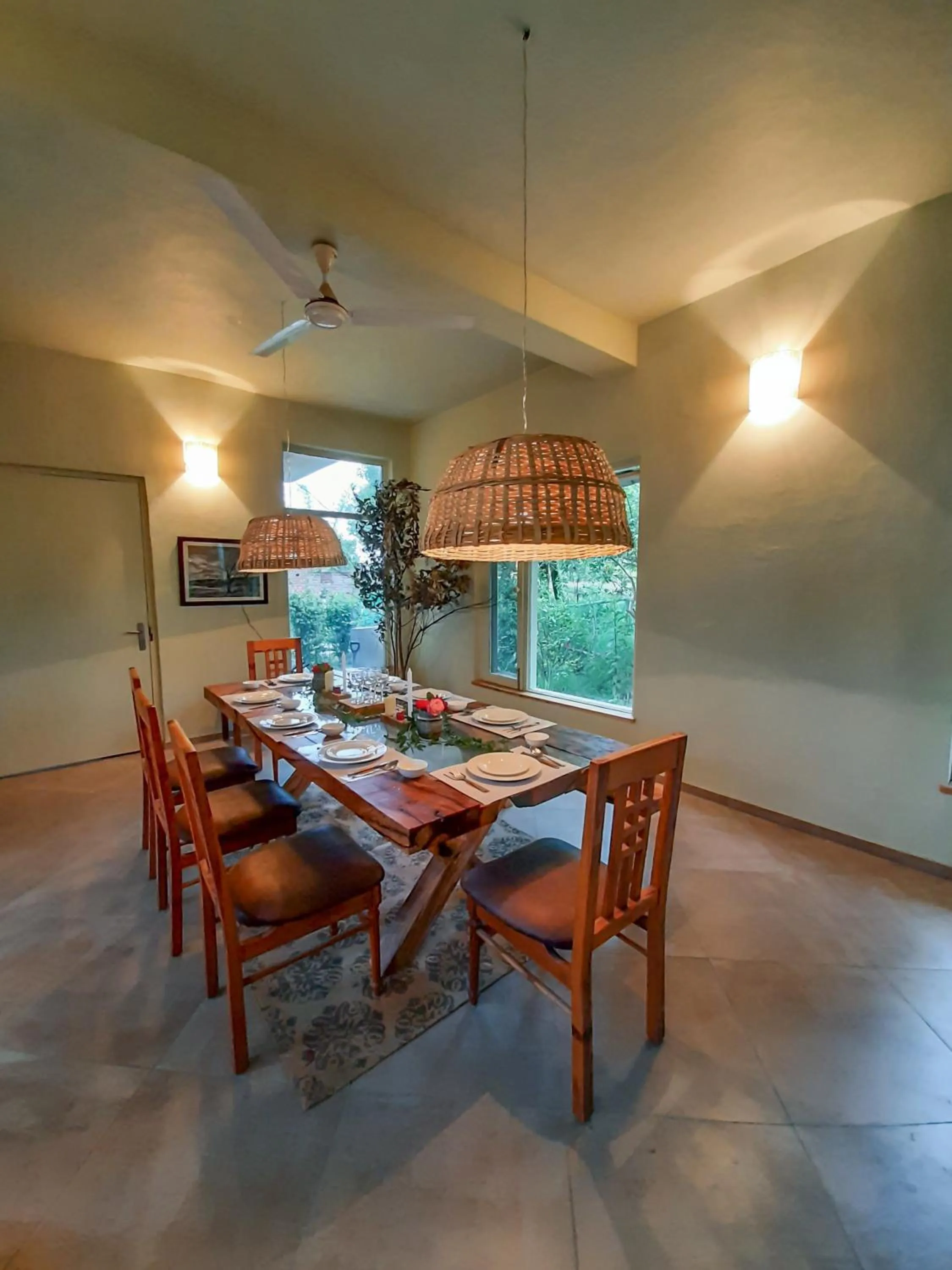 Dining area in Seclude Palampur