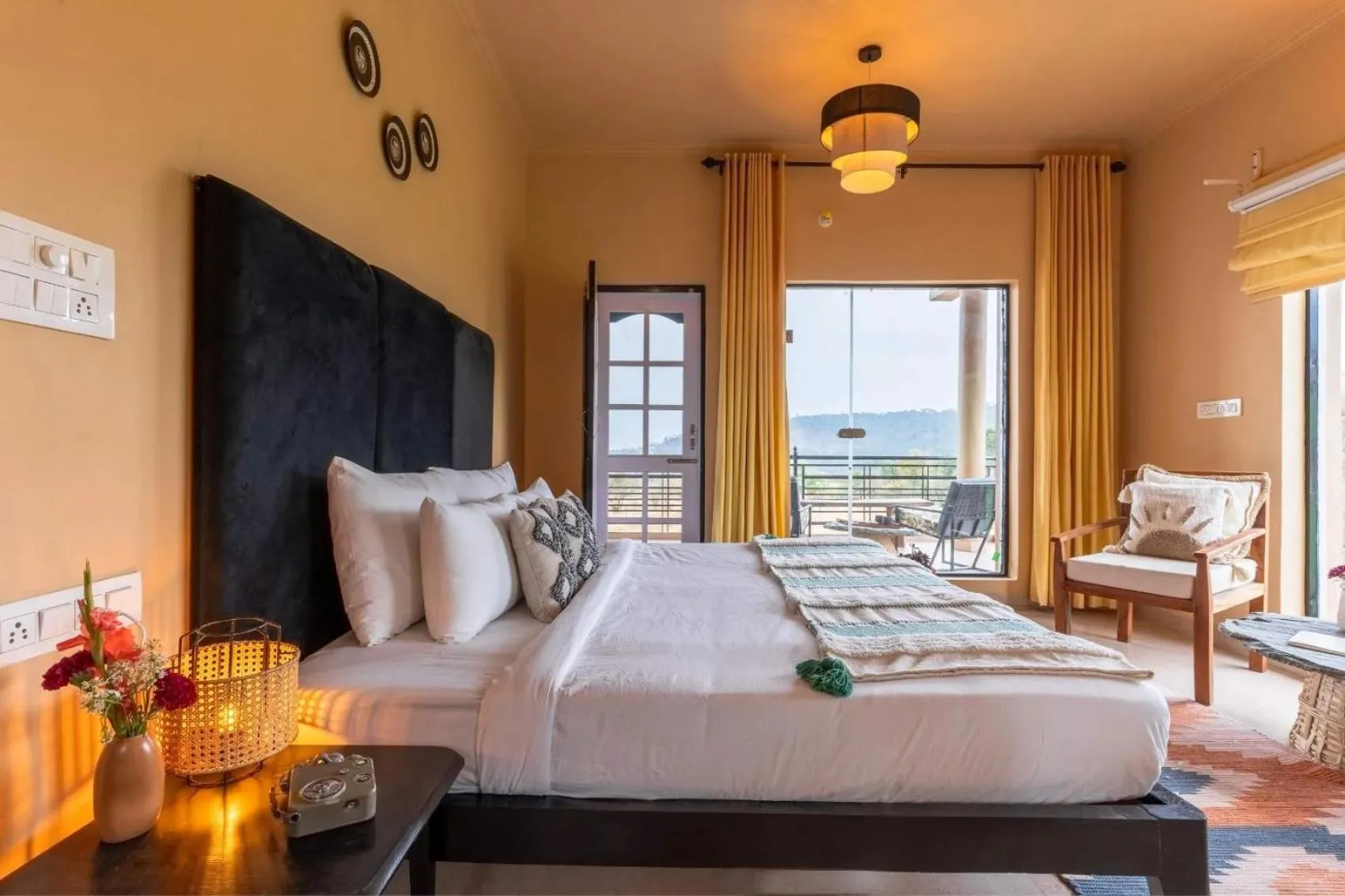 Bedroom, Bed in Seclude Palampur