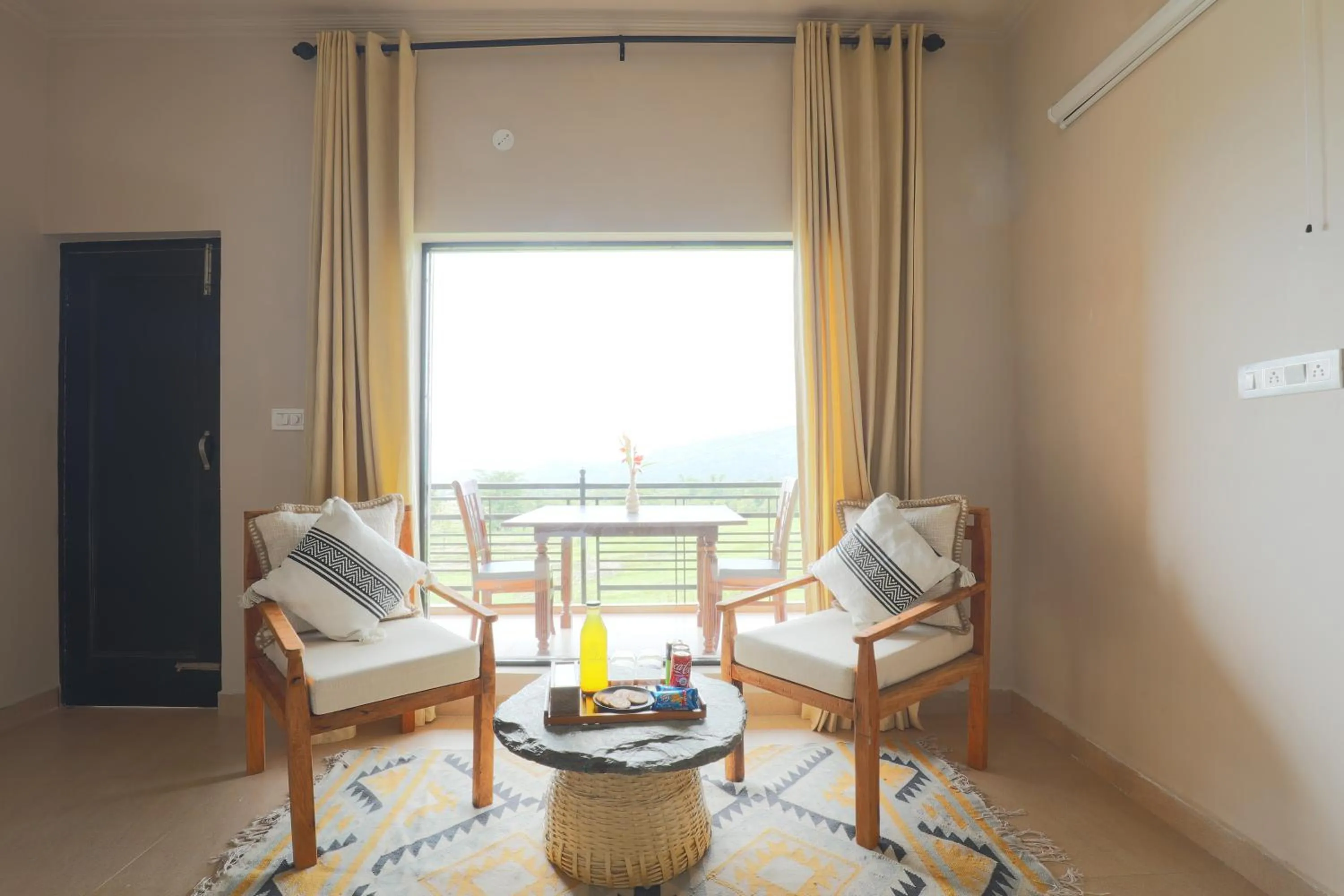 Seating area in Seclude Palampur