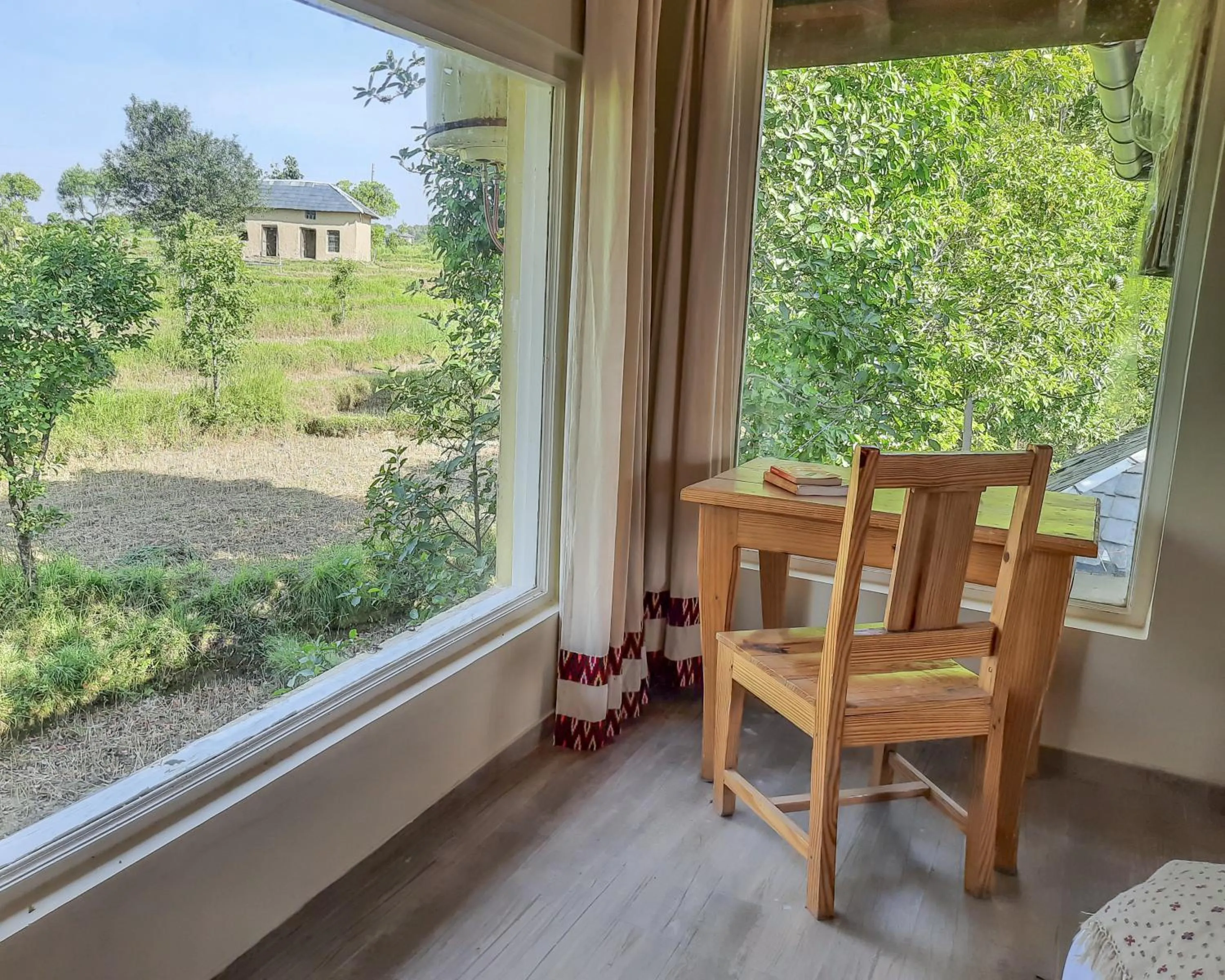 View (from property/room) in Seclude Palampur