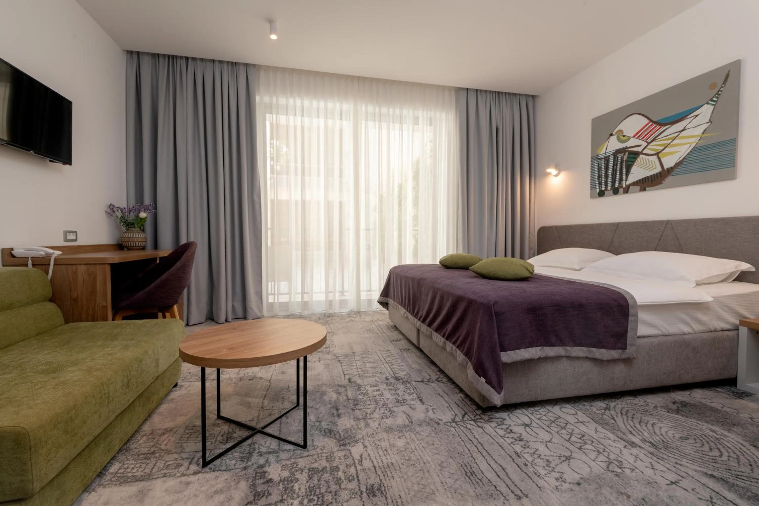 Bedroom, Bed in Hotel Nova