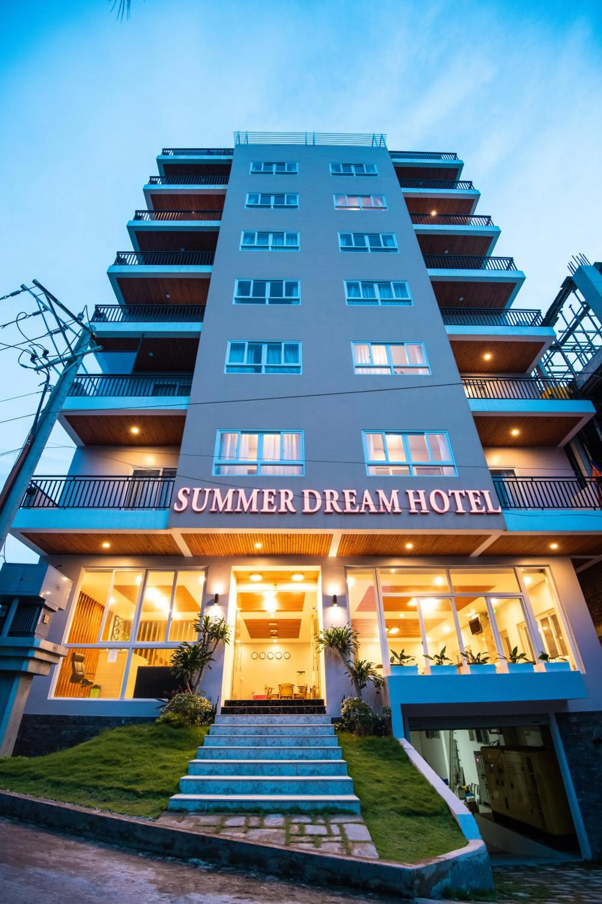 Facade/entrance in Summer Dream Hotel