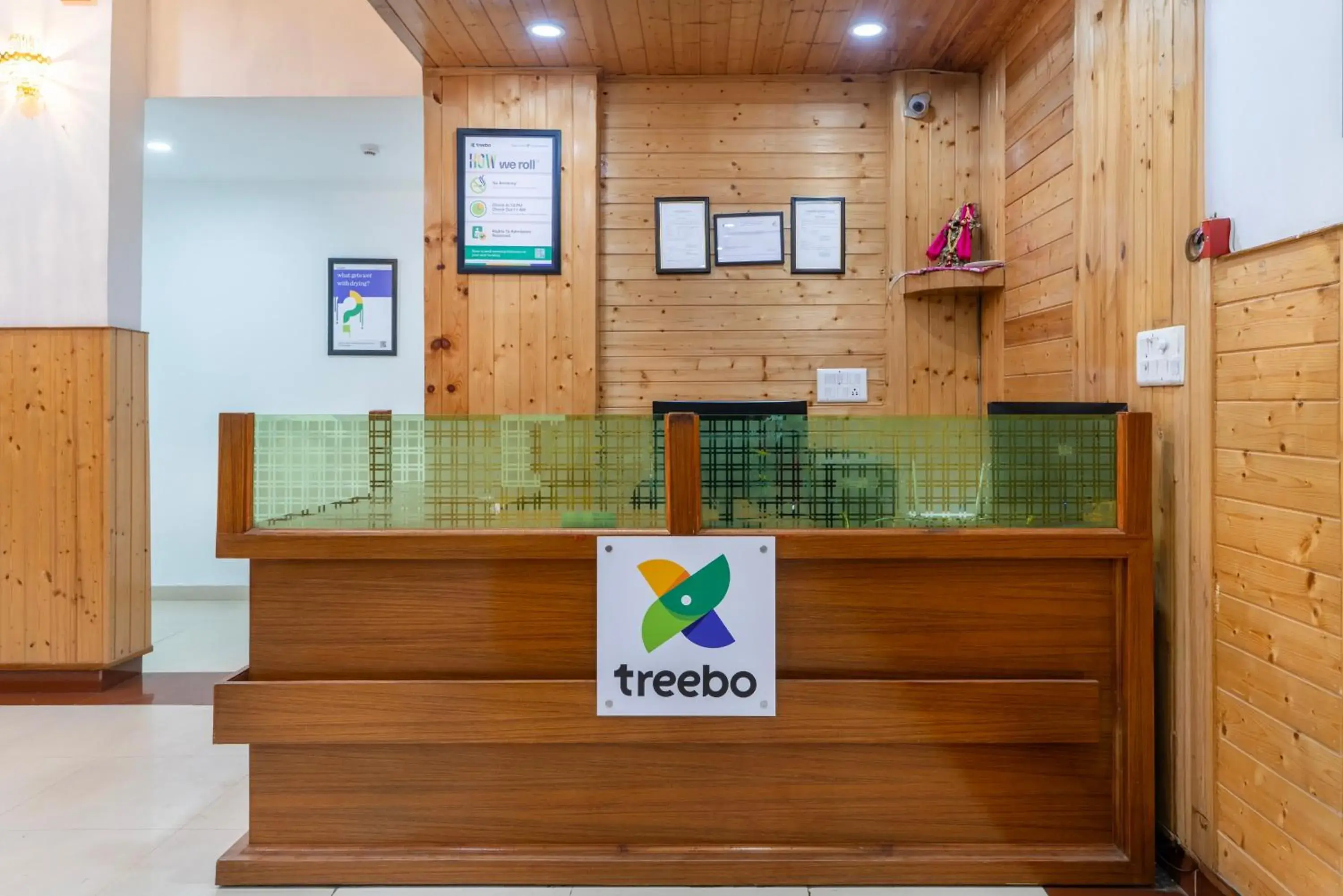 Lobby or reception in Treebo Anand The Mall Solan Lobby or reception in Treebo Anand The Mall Solan