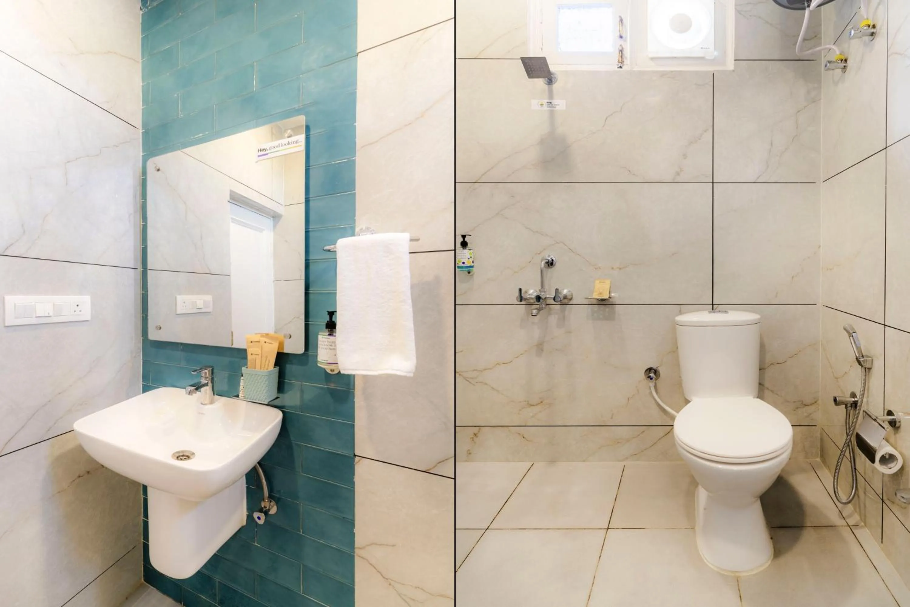 Bathroom in Treebo Anand The Mall Solan