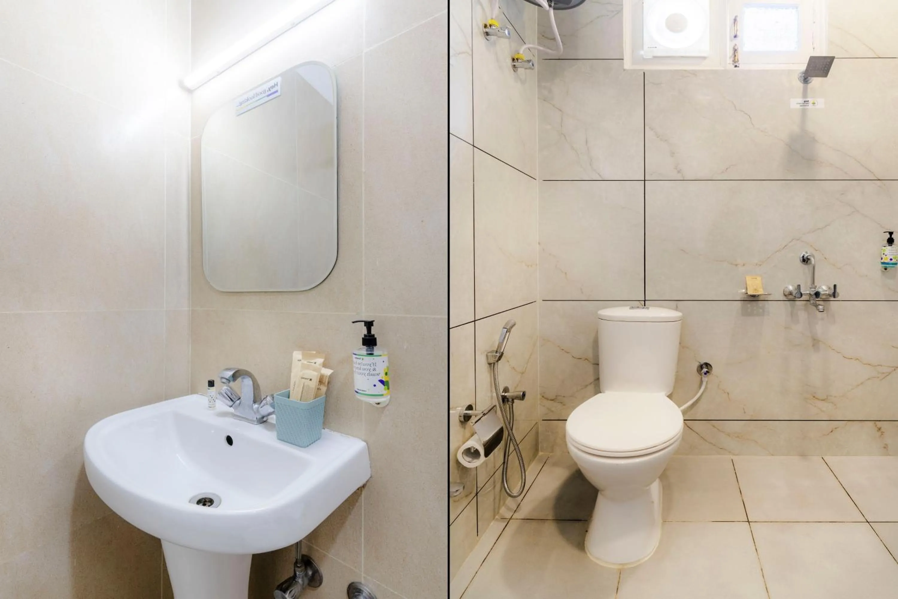 Bathroom in Treebo Anand The Mall Solan