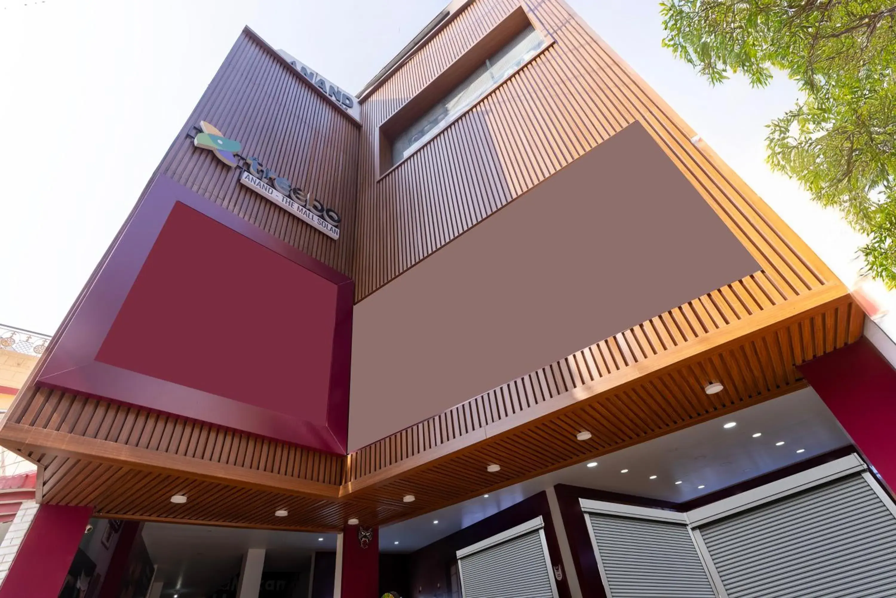 Property building in Treebo Anand The Mall Solan Property building in Treebo Anand The Mall Solan