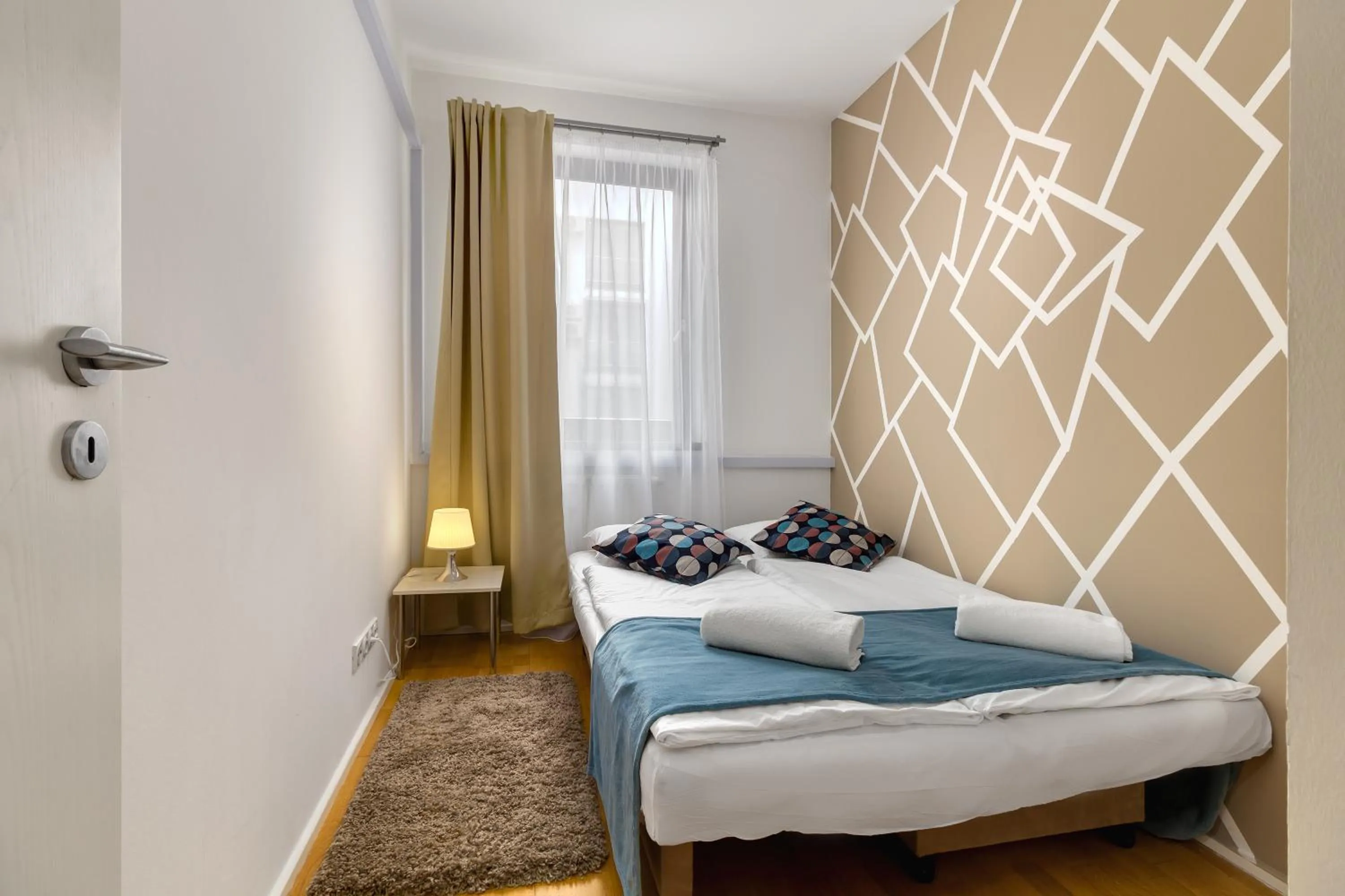 Bed in Quality Point Apartments 0-24 reception