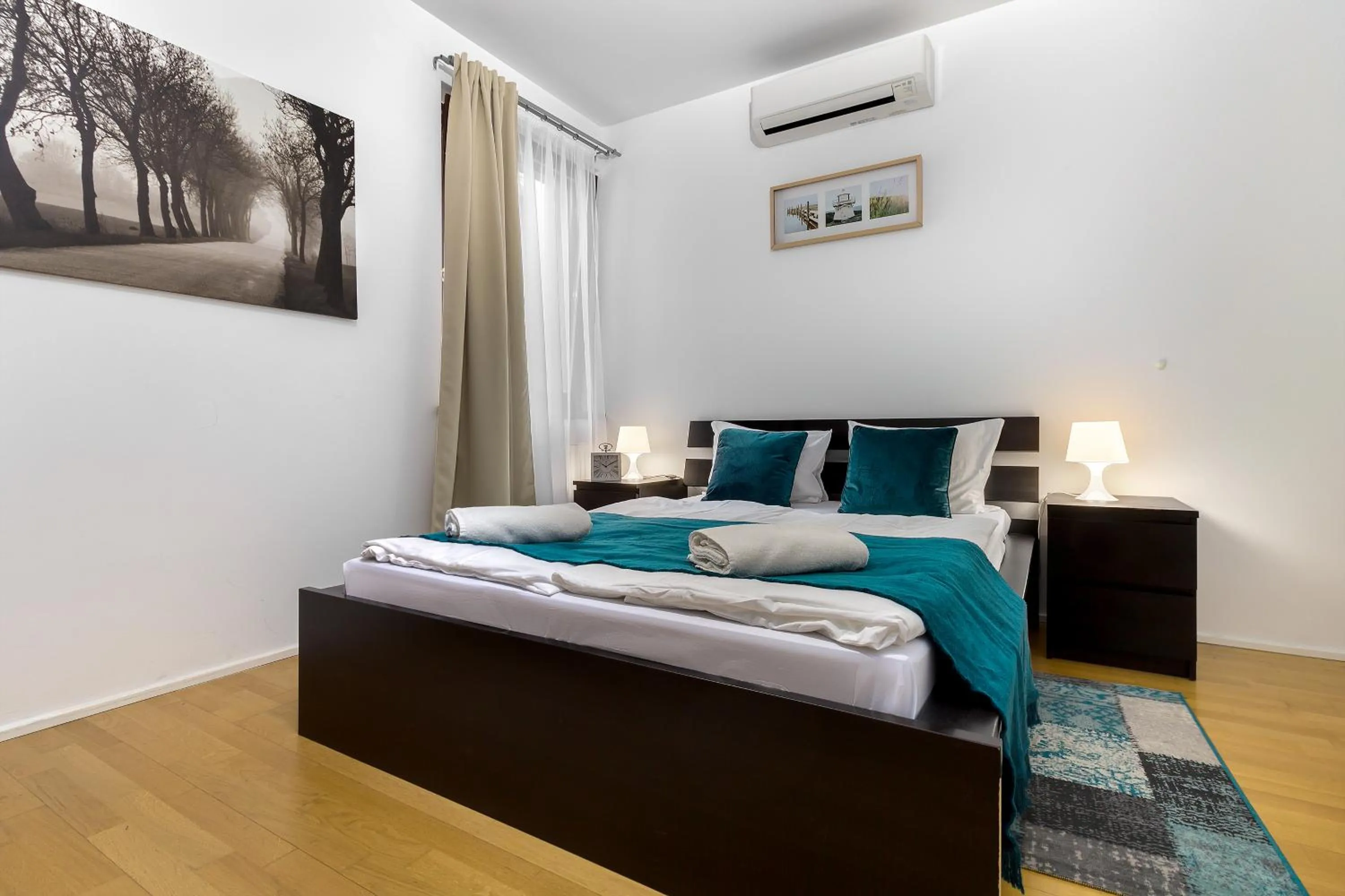 Bed in Quality Point Apartments 0-24 reception