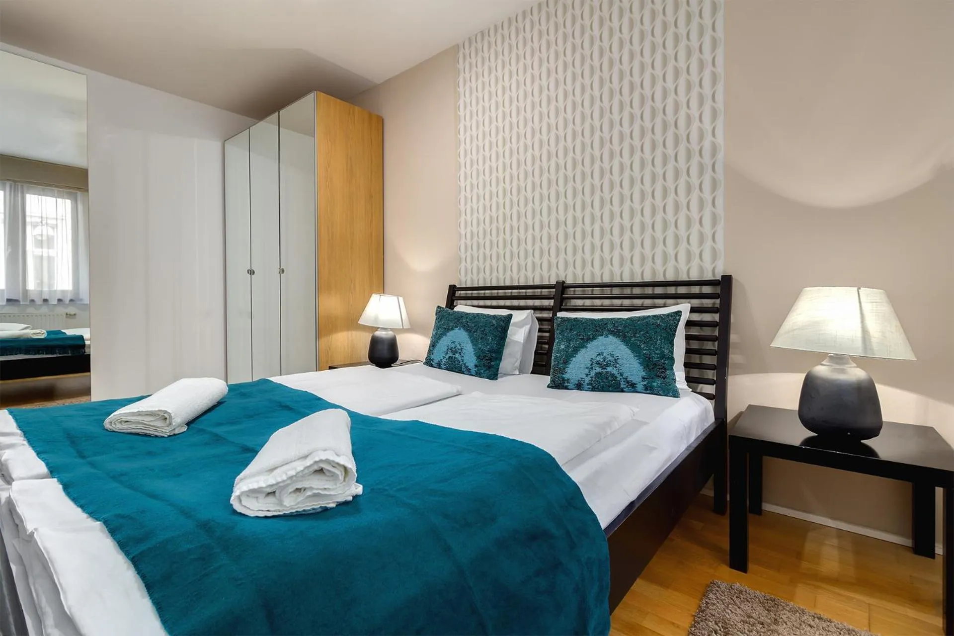 Bed in Quality Point Apartments 0-24 reception