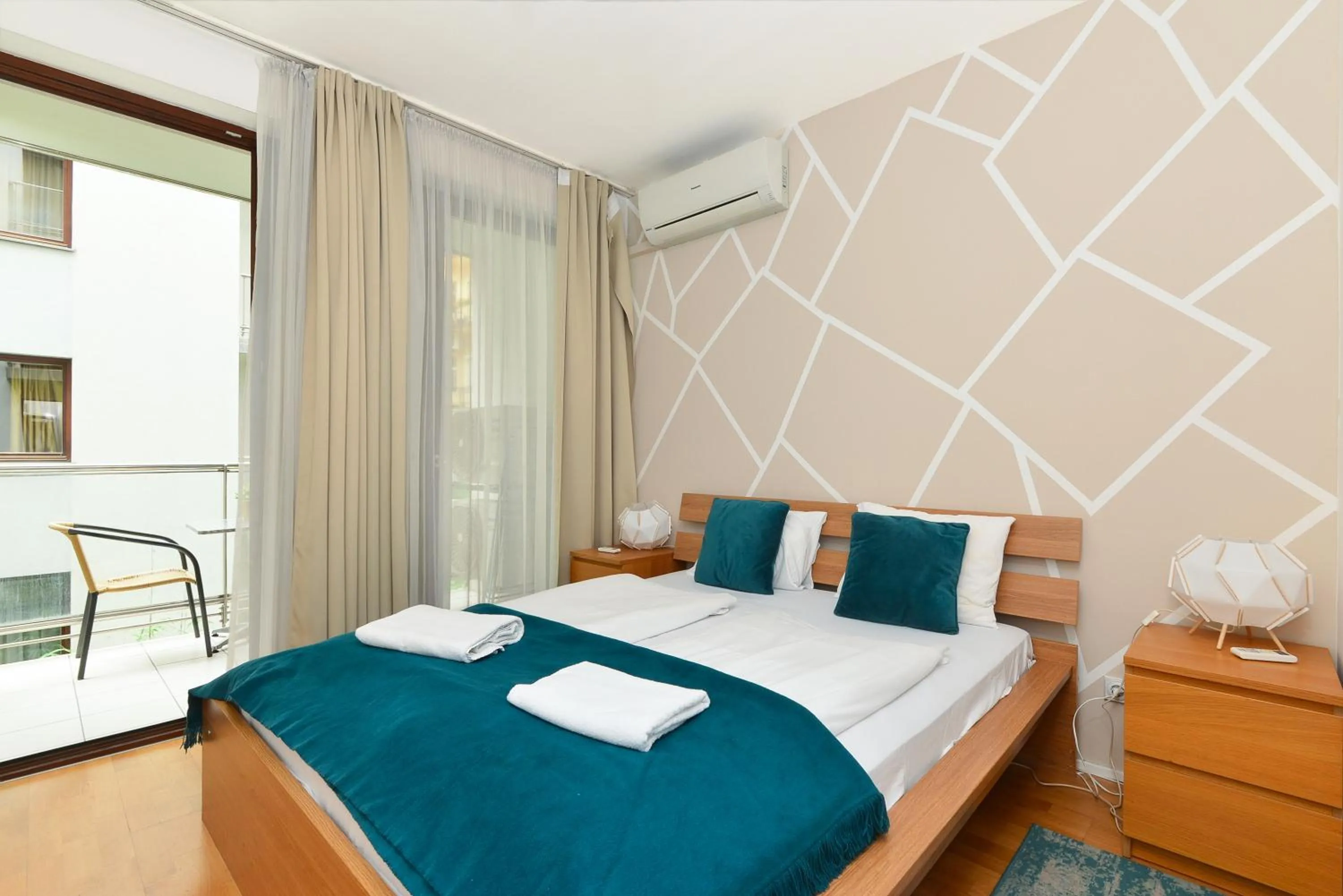 Bed in Quality Point Apartments 0-24 reception