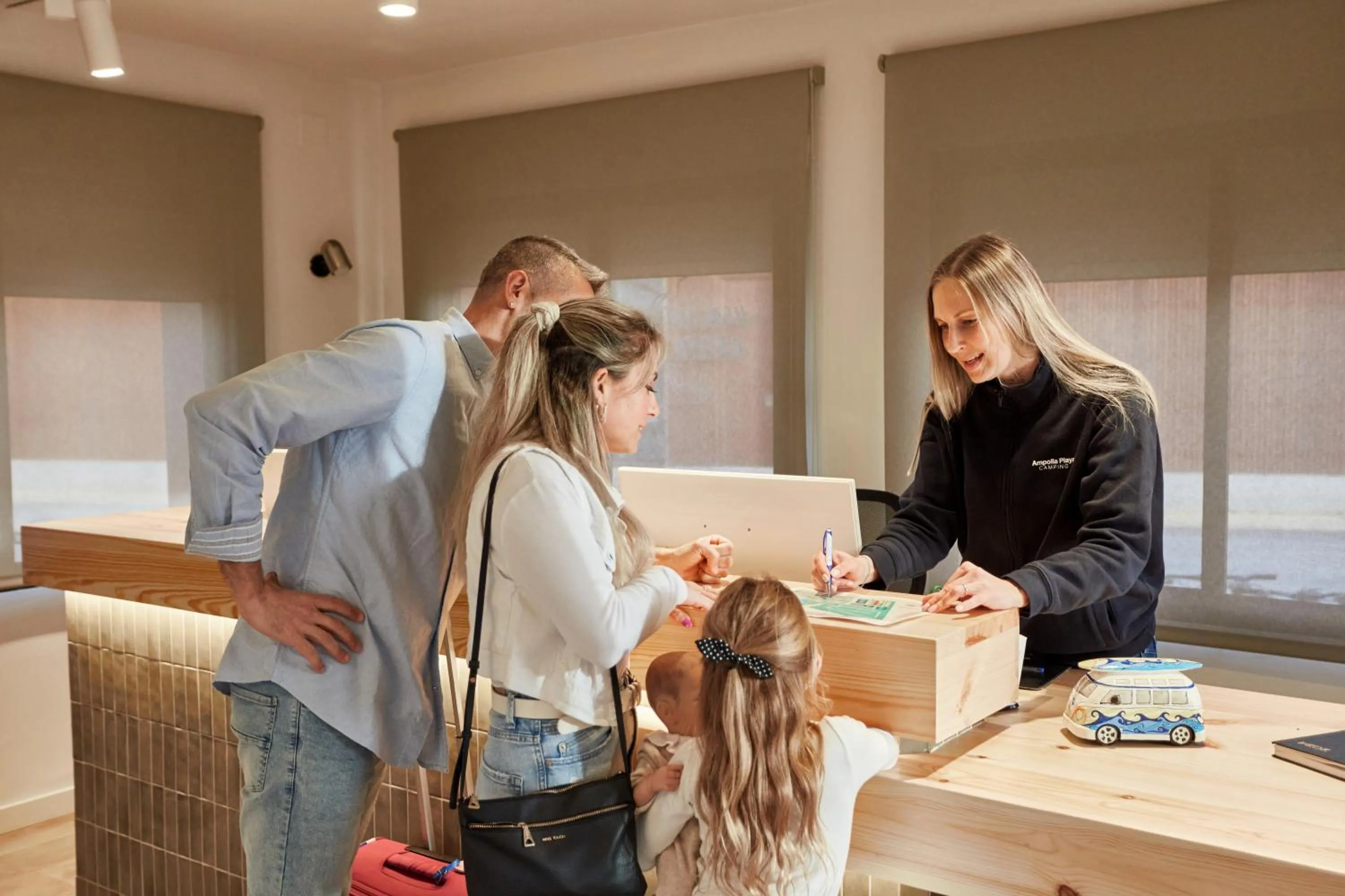 Lobby or reception in TAIGA Delta de l'Ebre