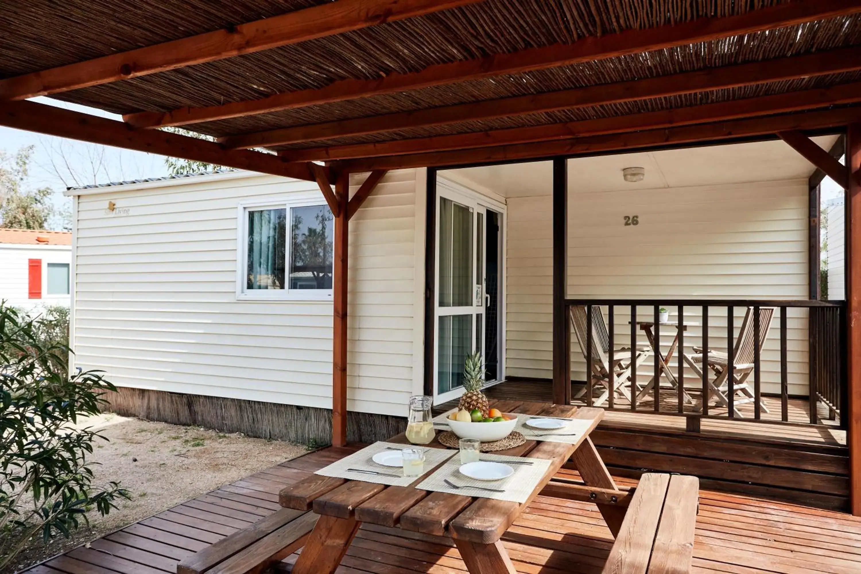 Two-Bedroom Bungalow in TAIGA Delta de l'Ebre Two-Bedroom Bungalow in TAIGA Delta de l'Ebre