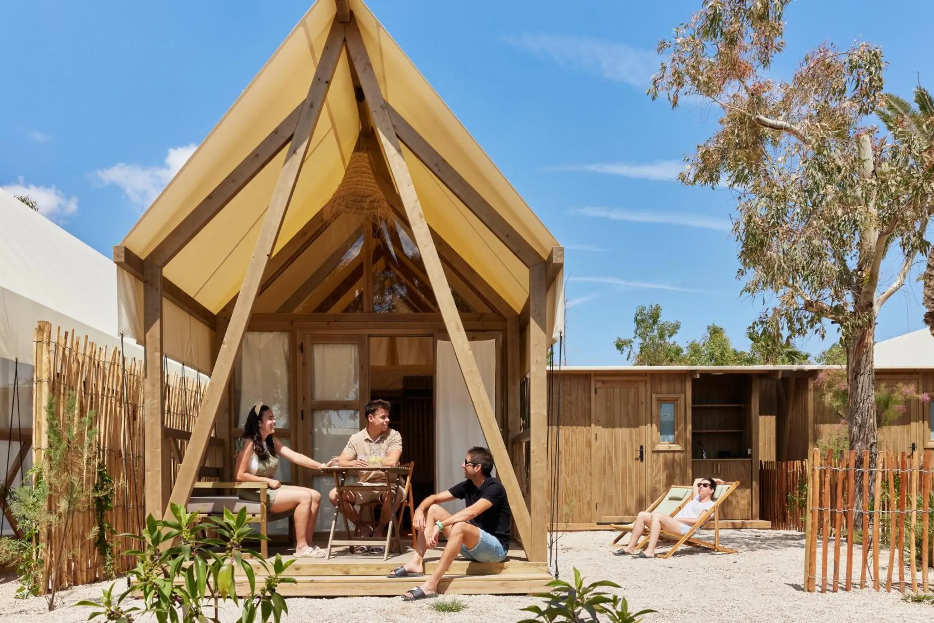 Tent in TAIGA Delta de l'Ebre Tent in TAIGA Delta de l'Ebre