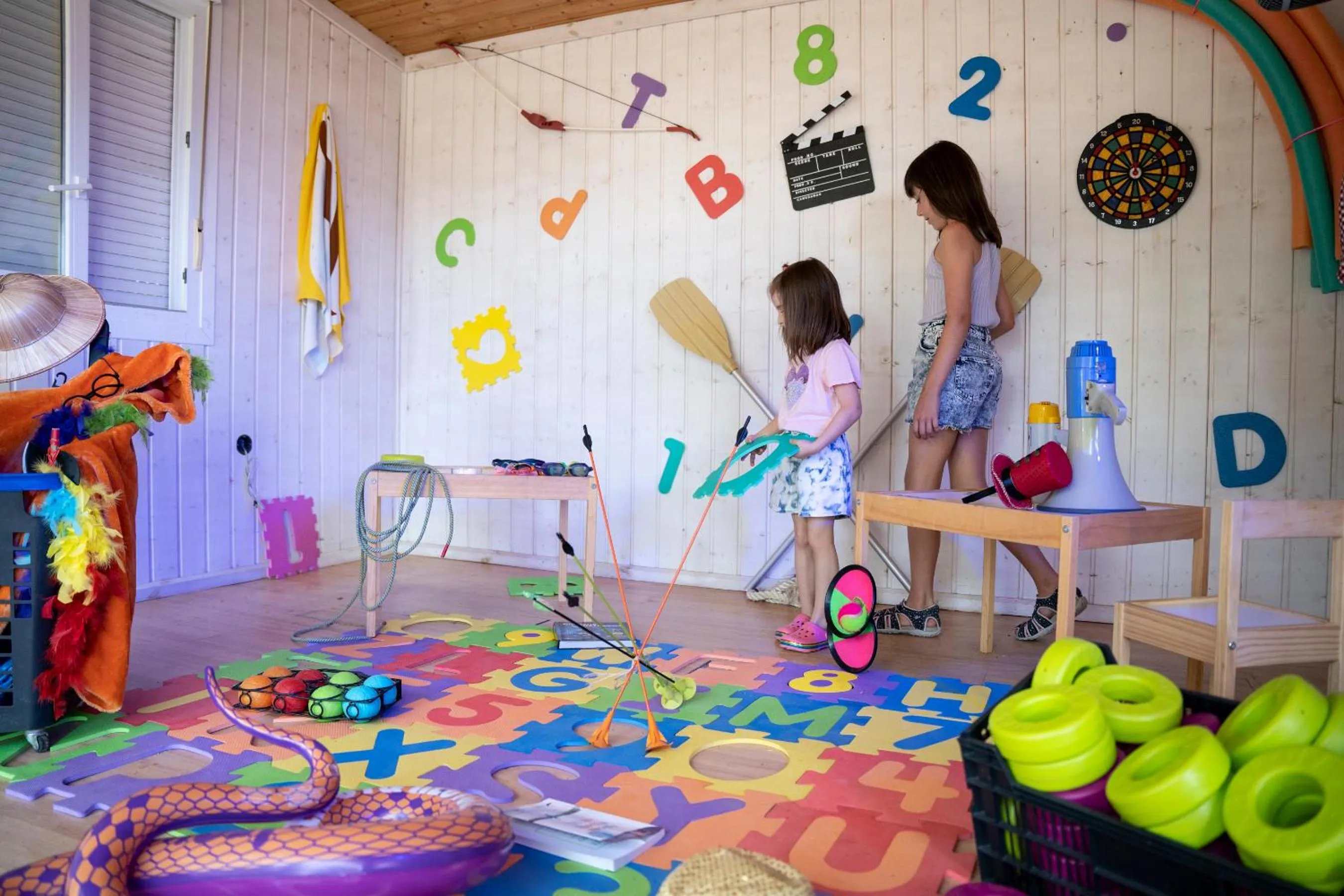 Kids's club in TAIGA Delta de l'Ebre