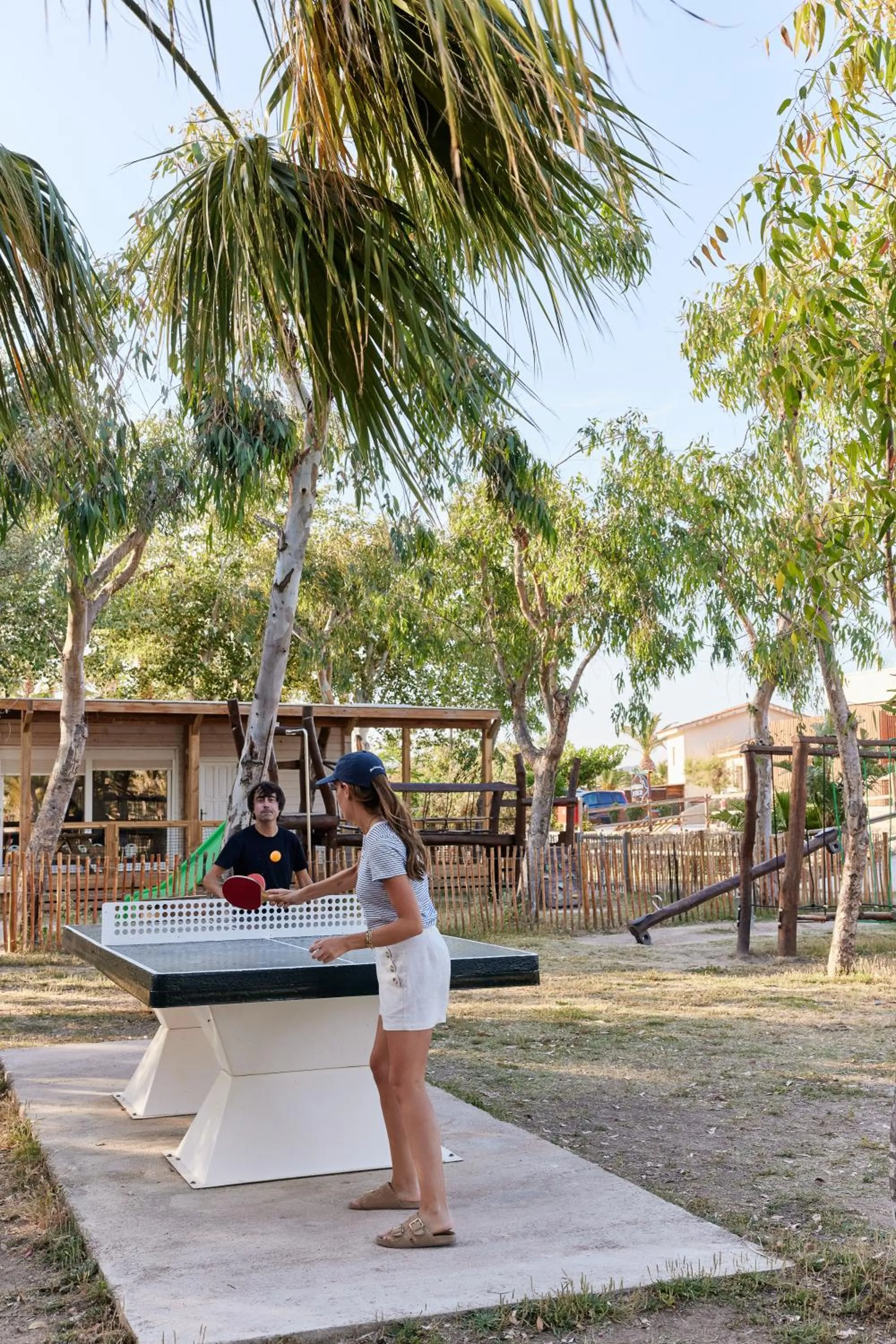 Table tennis in TAIGA Delta de l'Ebre