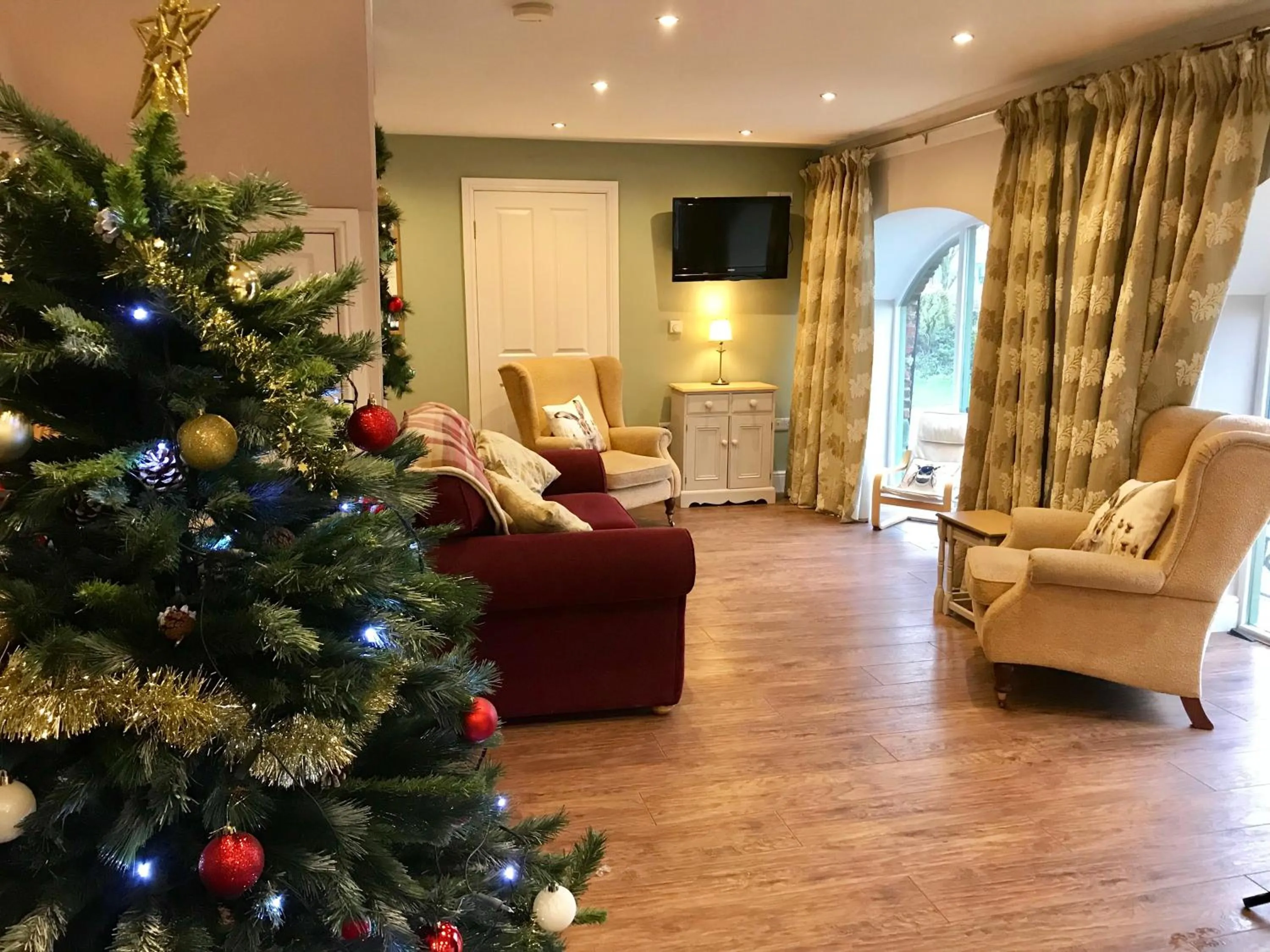 Decorative detail in Riding Farm