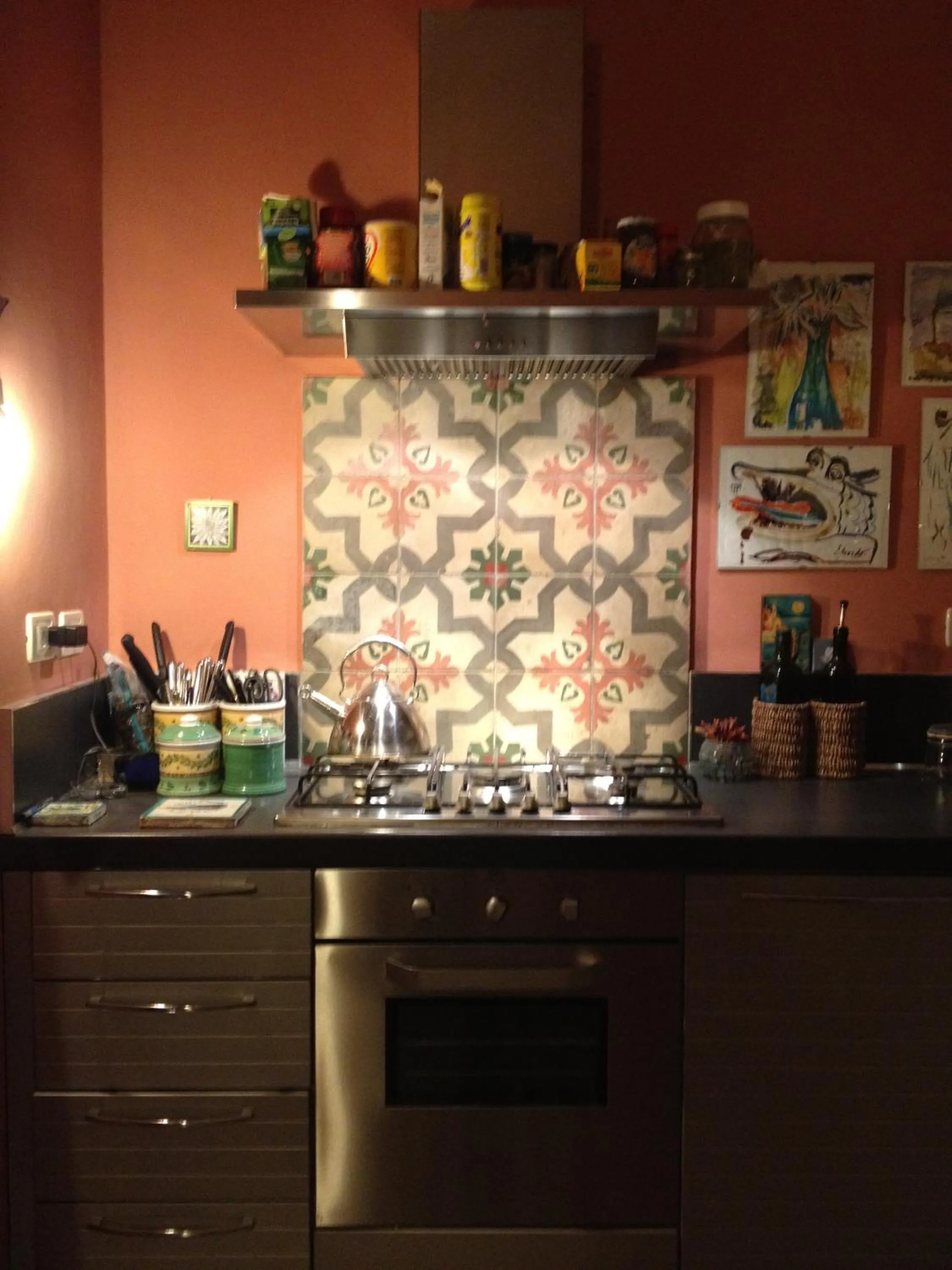 Decorative detail in B&B Case a San Matteo