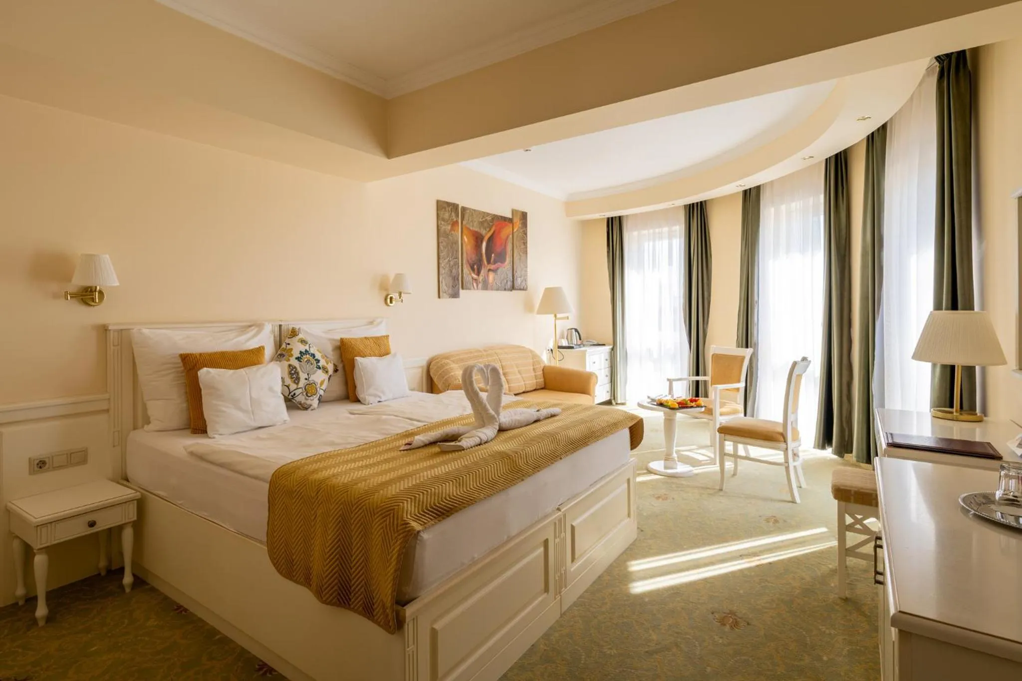 Bed in Calimbra Wellness Hotel Superior