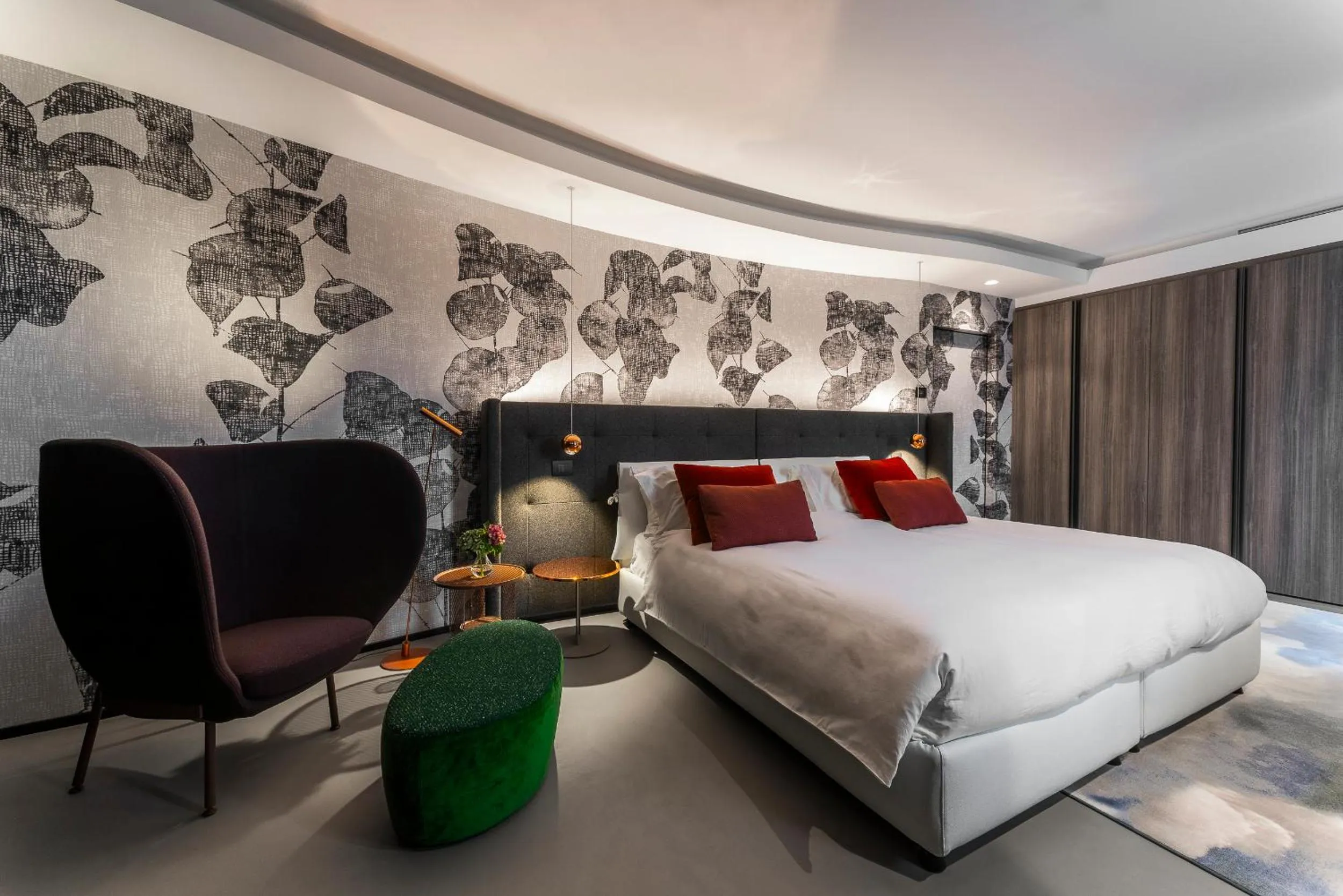 Bedroom, Bed in Hotel Doriguzzi