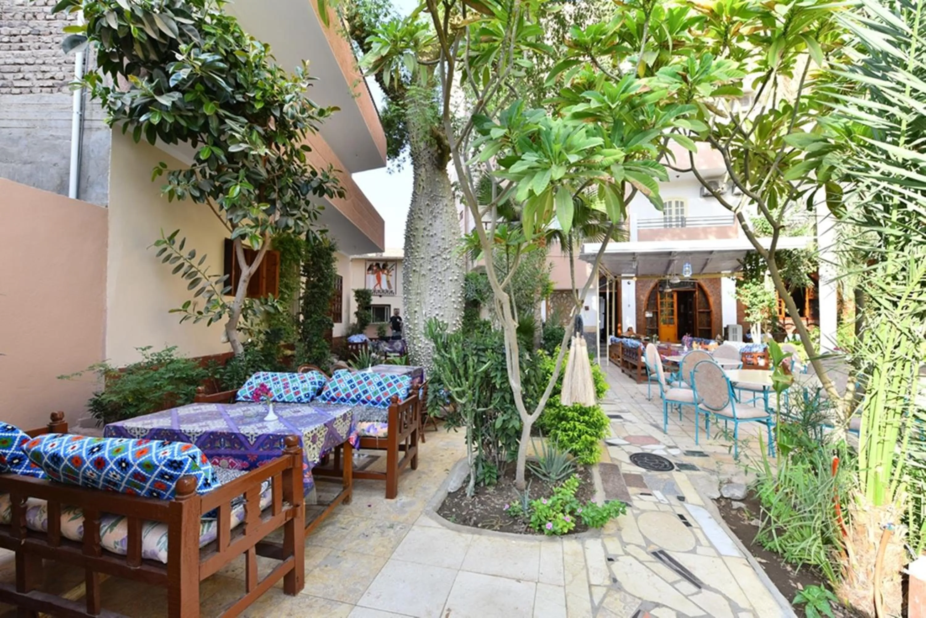 Garden view in Amon Hotel