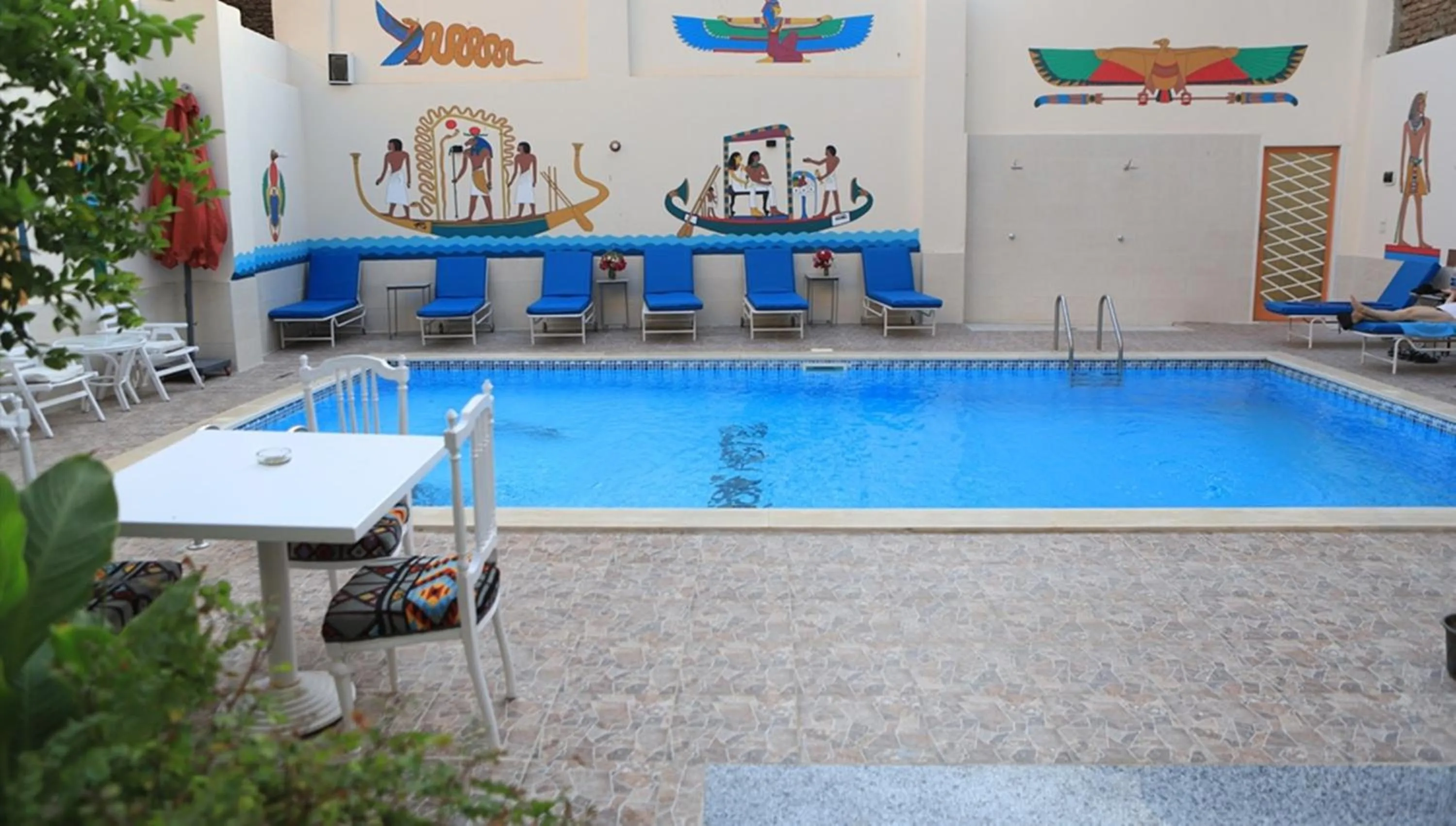 Swimming pool in Amon Hotel