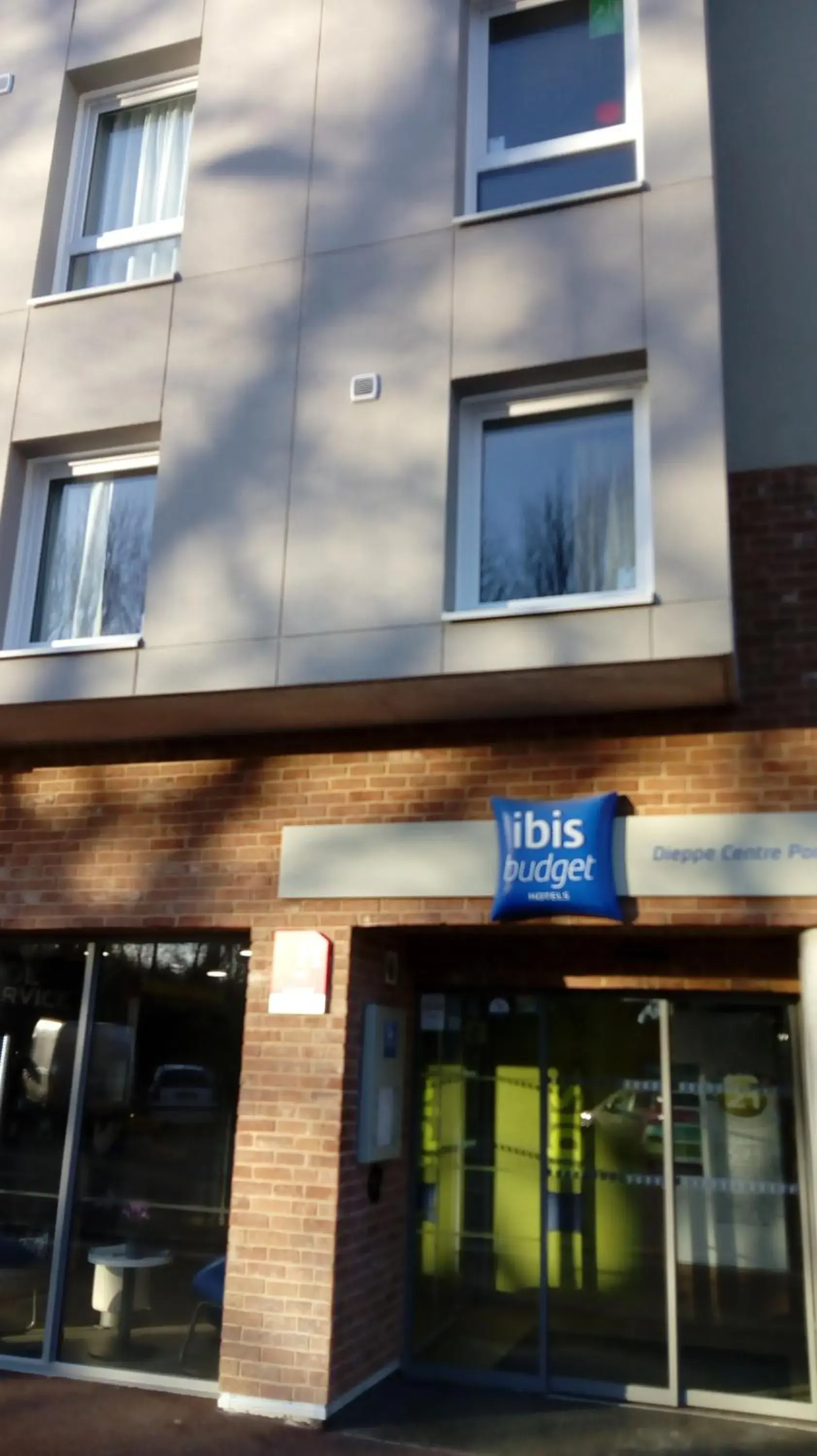 City view in ibis budget Dieppe Centre Port City view in ibis budget Dieppe Centre Port