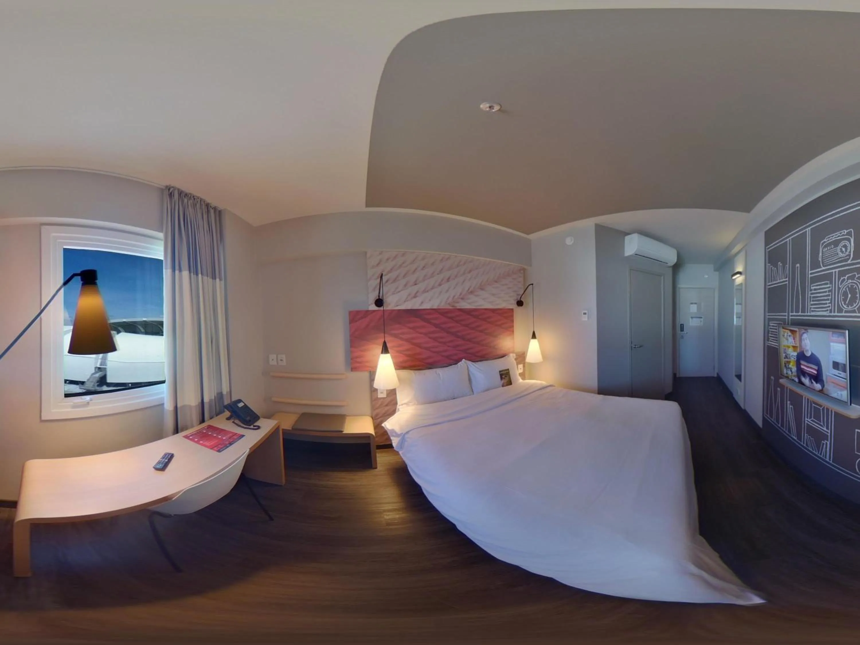 Bedroom, Bed in ibis Natal