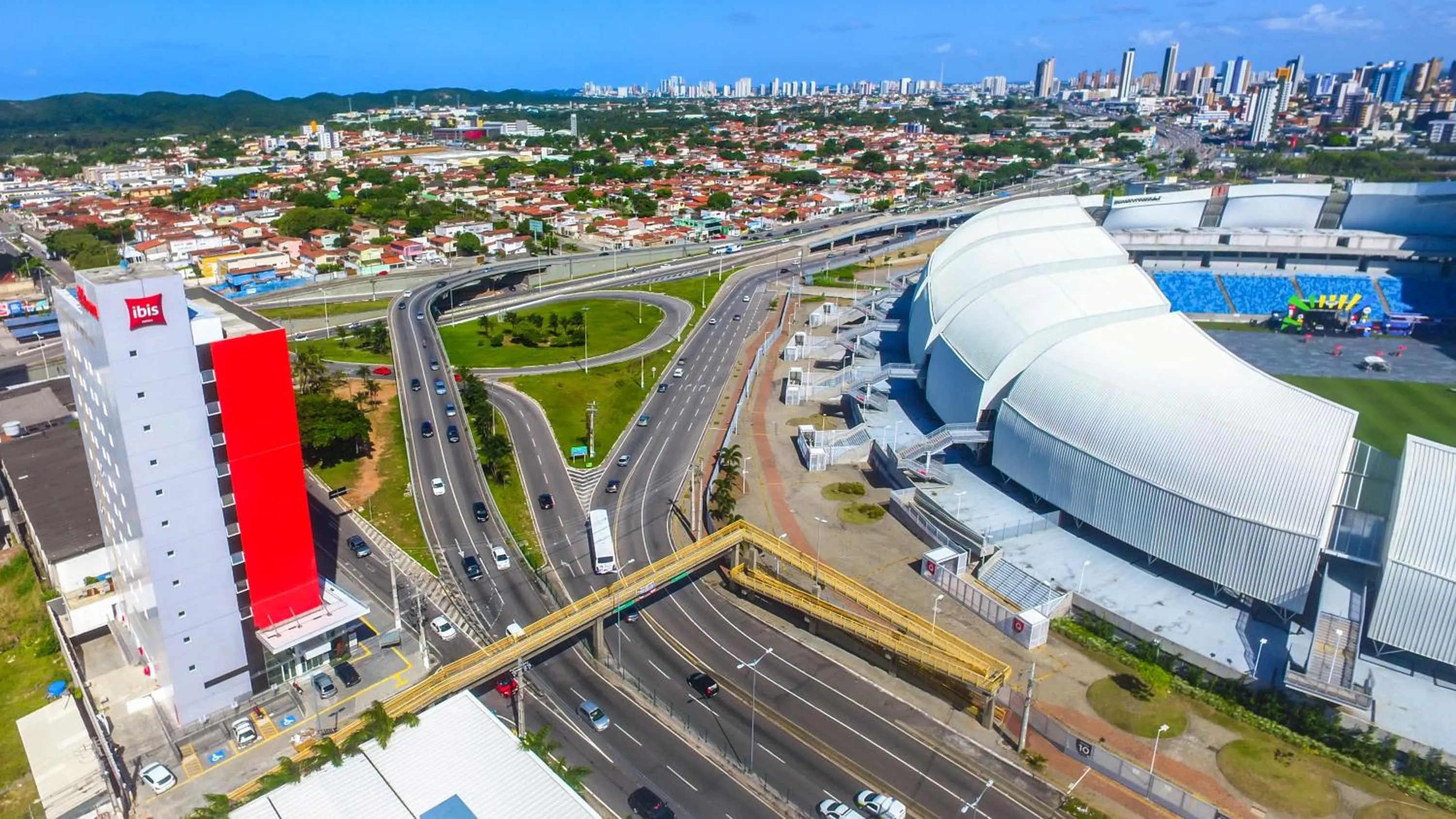 Bird's eye view in ibis Natal