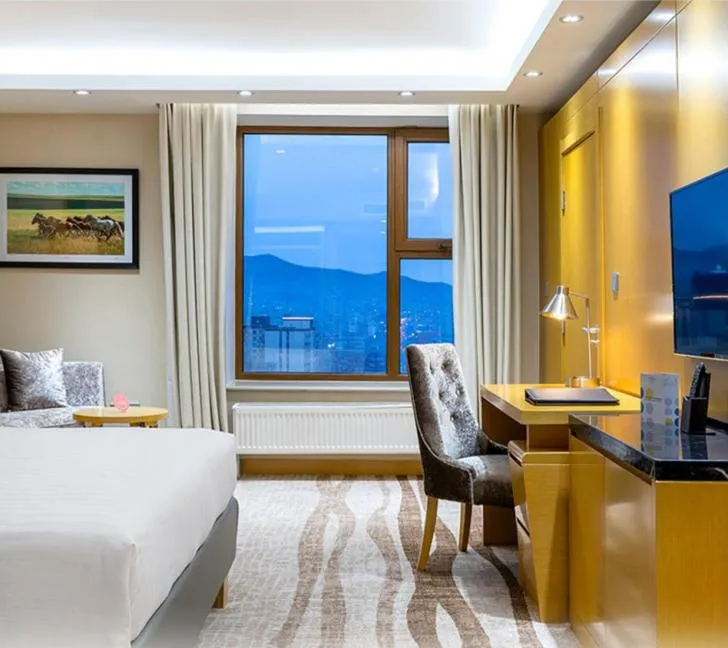 Mountain view, Bed in Novotel Ulaanbaatar