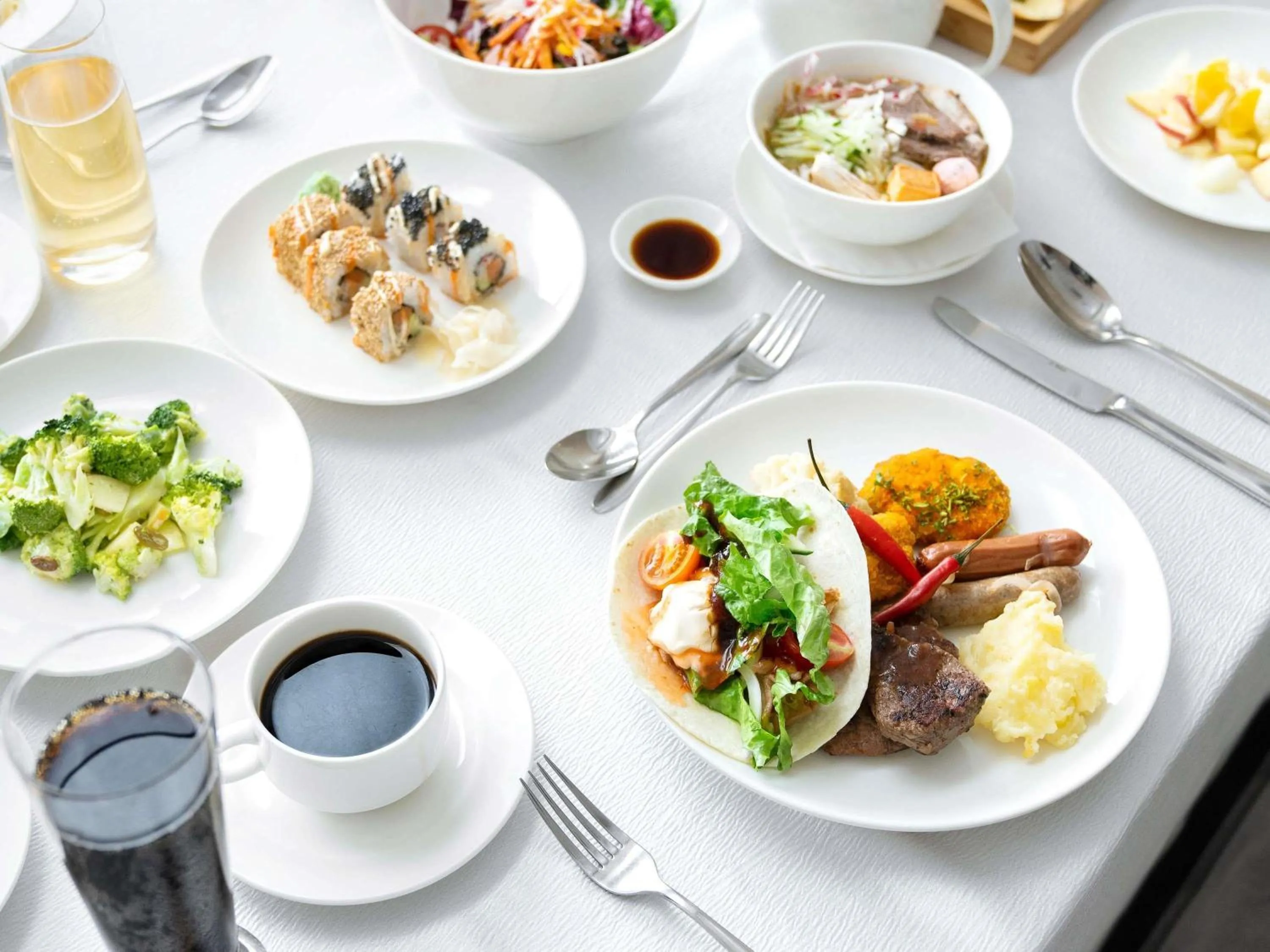 Breakfast in Novotel Ulaanbaatar