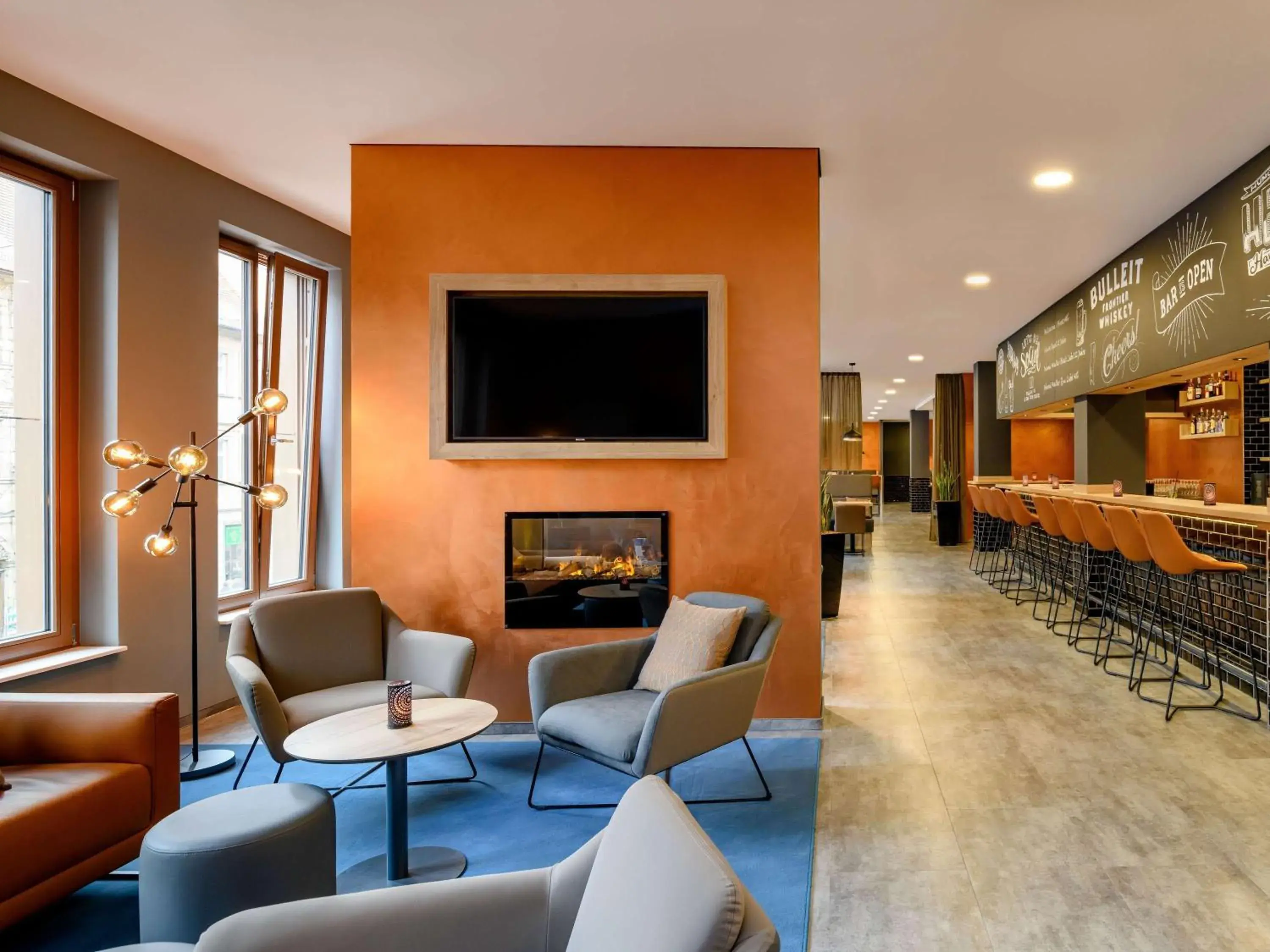 Lounge or bar in ibis Styles Bamberg Lounge or bar in ibis Styles Bamberg